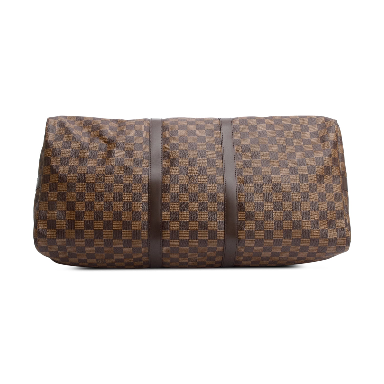 Louis Vuitton Damier Ebene Keepall Bandouliere 55 w/ Strap & Box