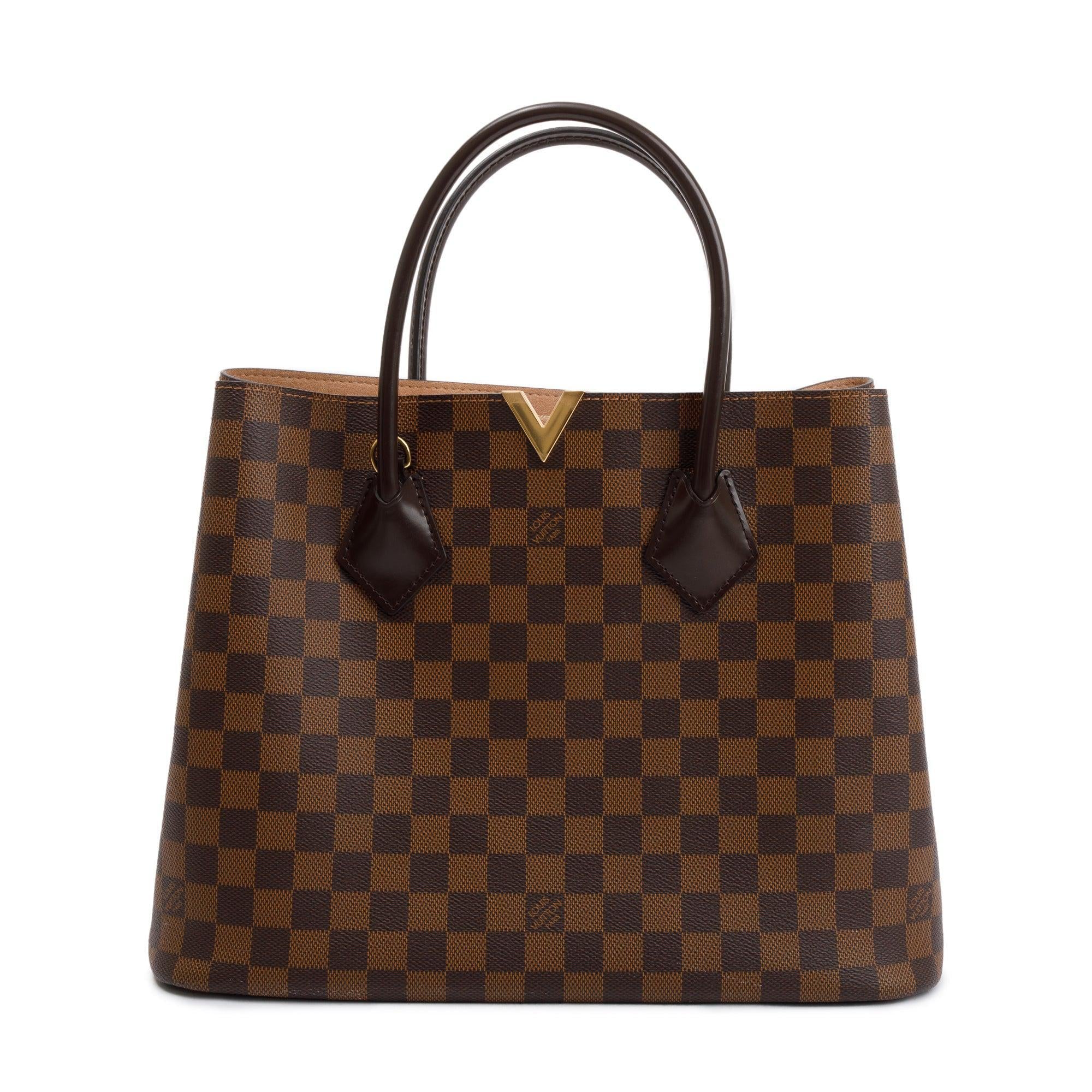 Louis Vuitton Damier Ebene Kensington Tote w/ Strap