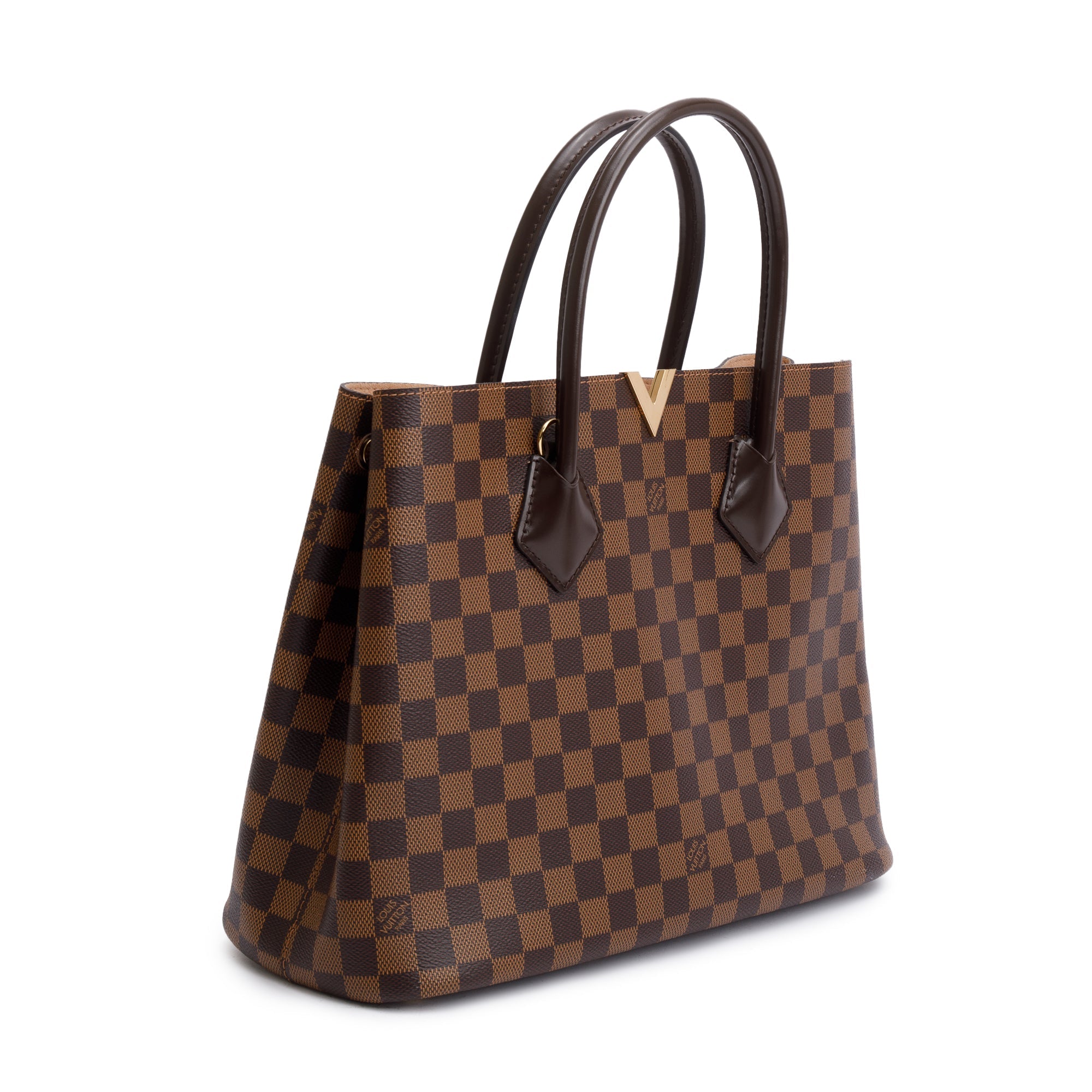 Louis Vuitton Damier Ebene Kensington Tote w/ Strap