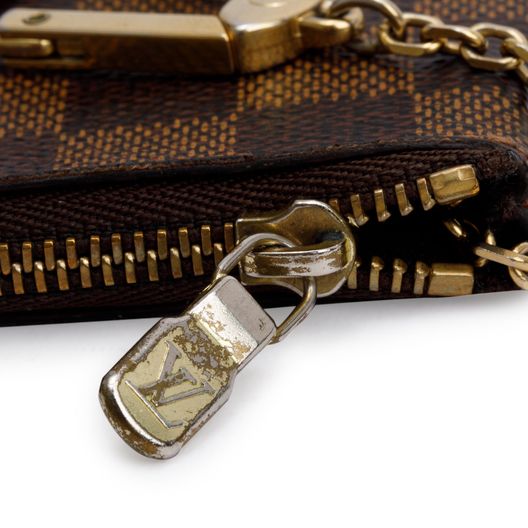 Louis Vuitton Damier Ebene Key Pouch w/ Box
