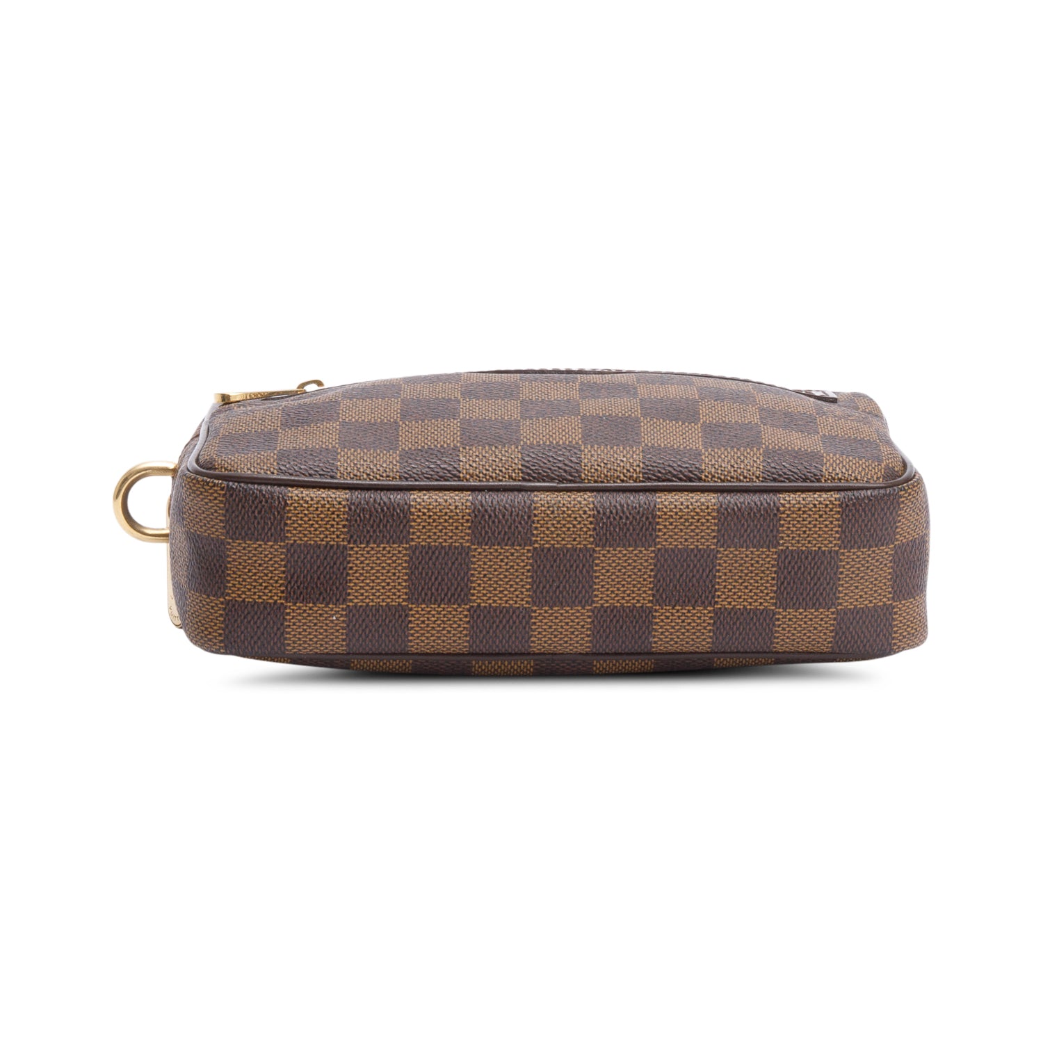 Louis Vuitton Damier Ebene Macao Wristlet Clutch