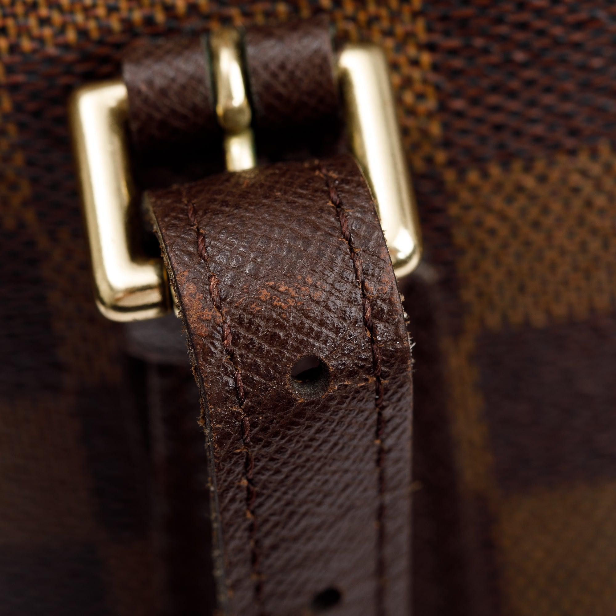 Louis Vuitton Damier Ebene Marais Bucket Bag w/ Pouch