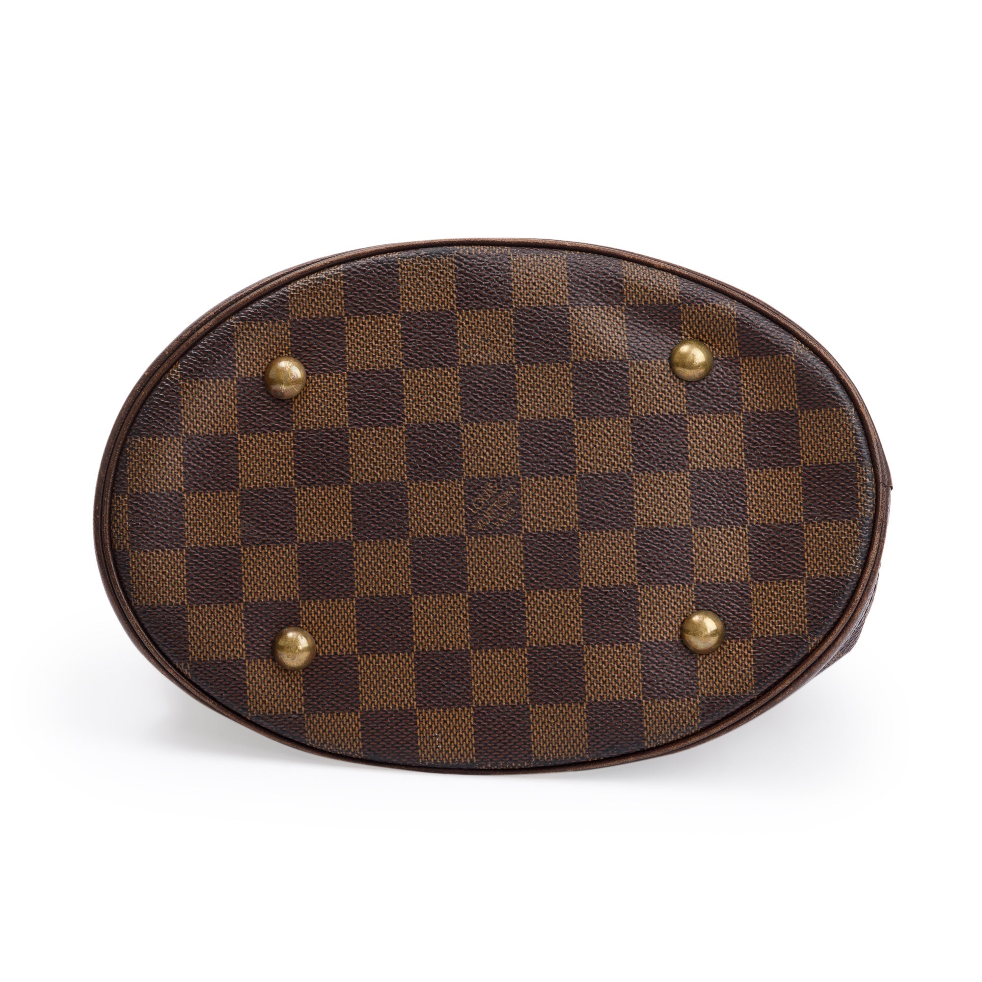 Louis Vuitton Damier Ebene Marais Bucket Bag w/ Pouch