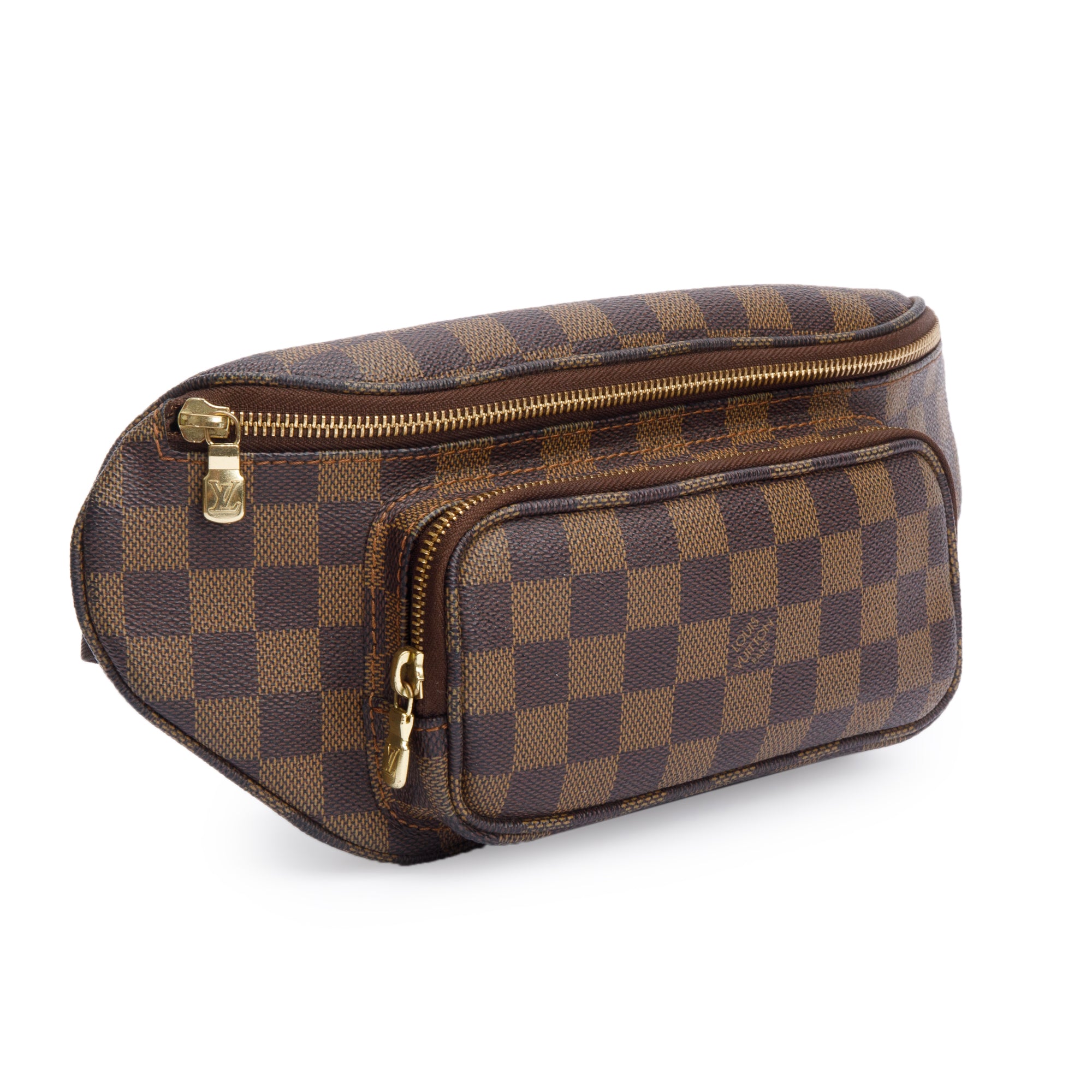 Louis Vuitton Damier Ebene Melville Bum Bag w/ Box