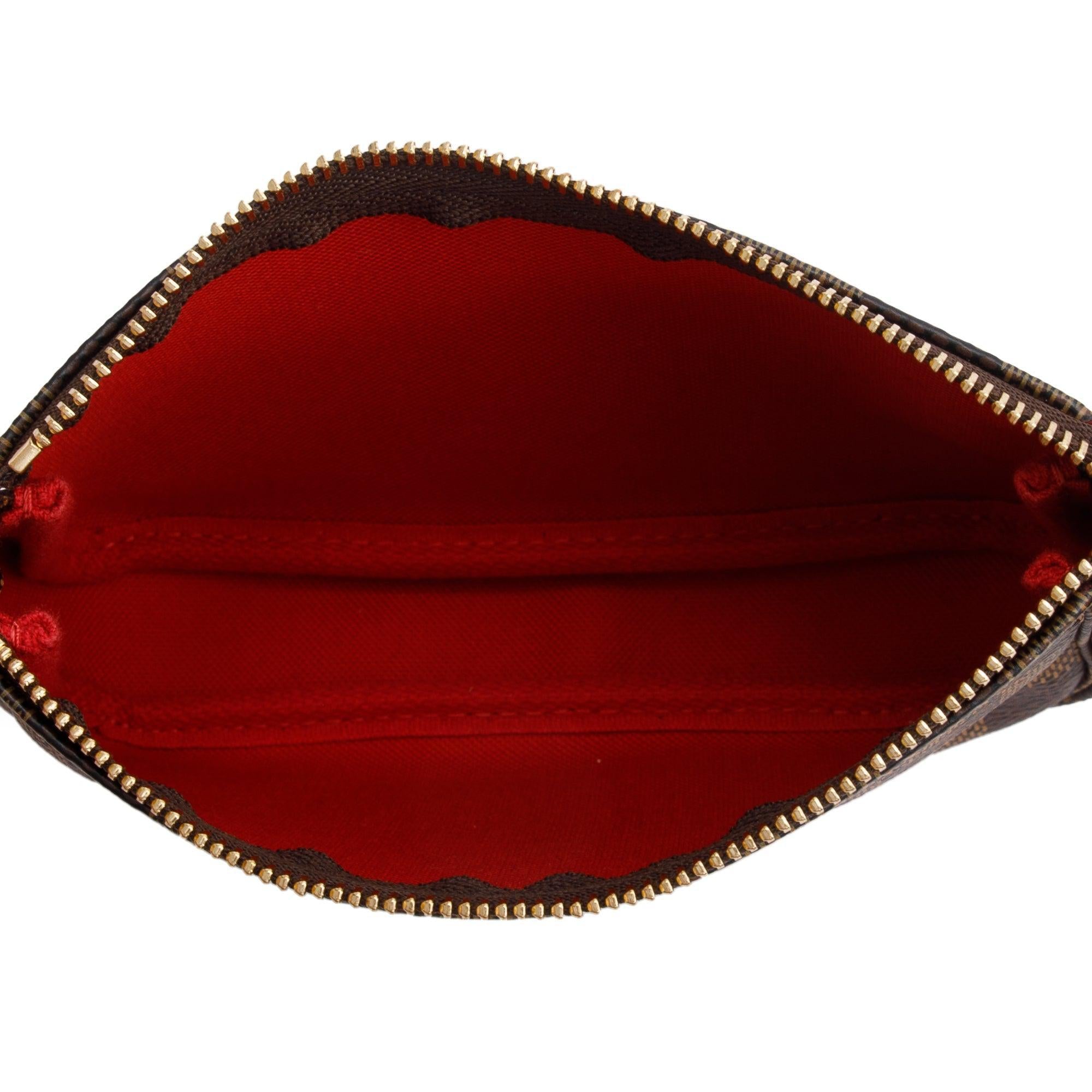 Louis Vuitton Damier Ebene Mini Pochette Accessories