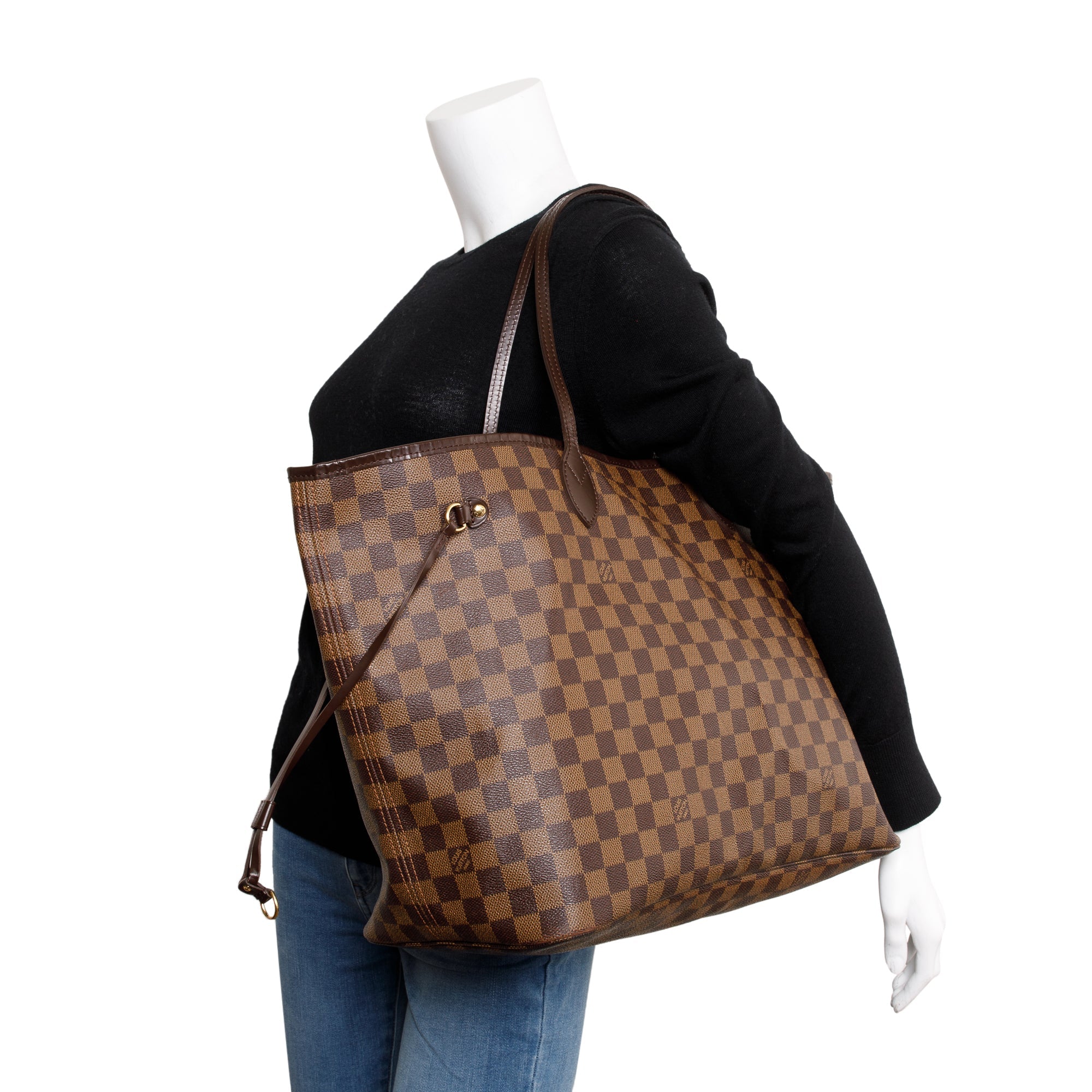 Louis Vuitton Damier Ebene Neverfull GM