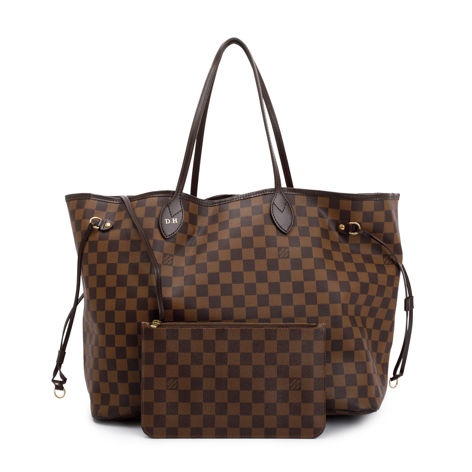 Louis Vuitton Damier Ebene Neverfull GM w/ Pochette