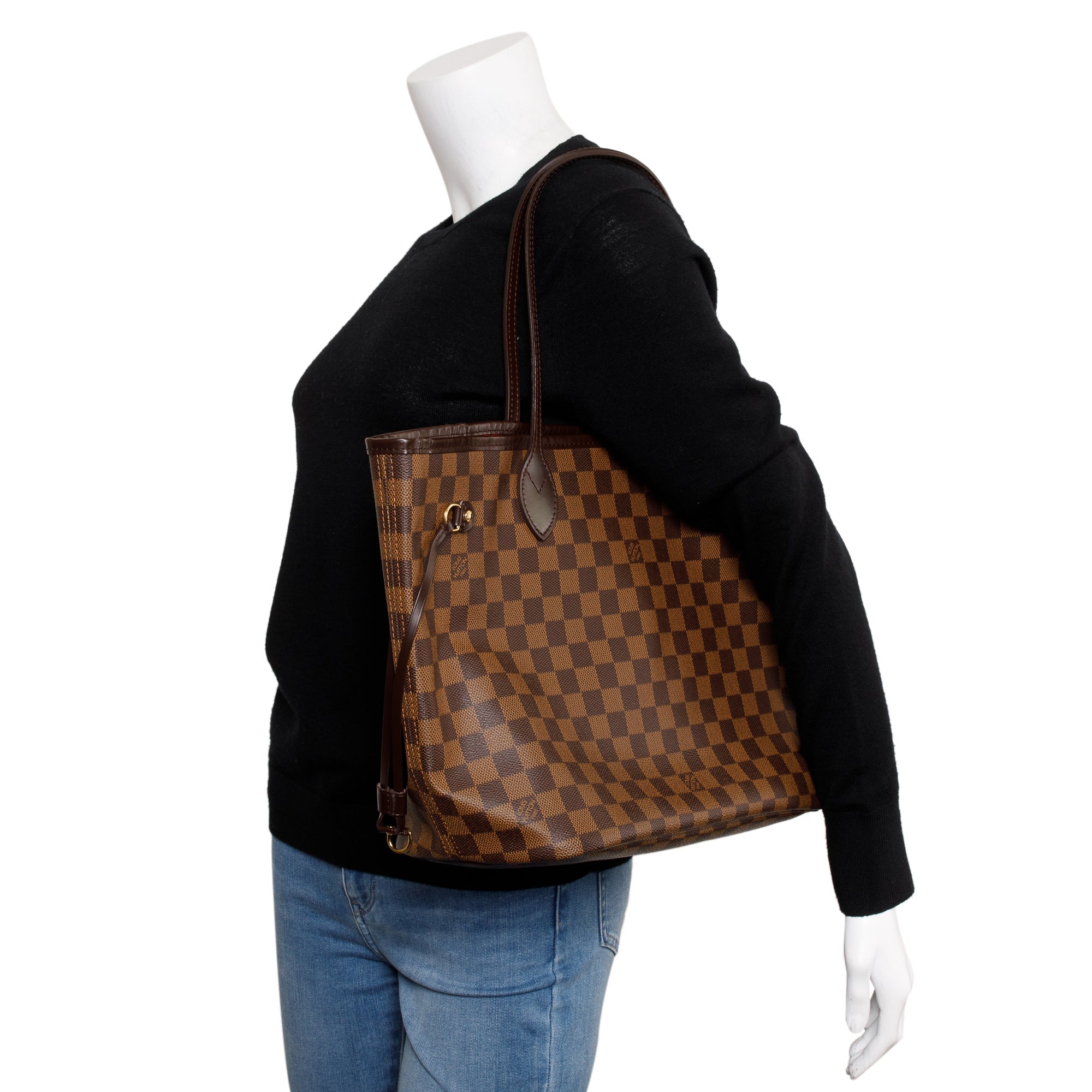 Louis Vuitton Damier Ebene Neverfull MM