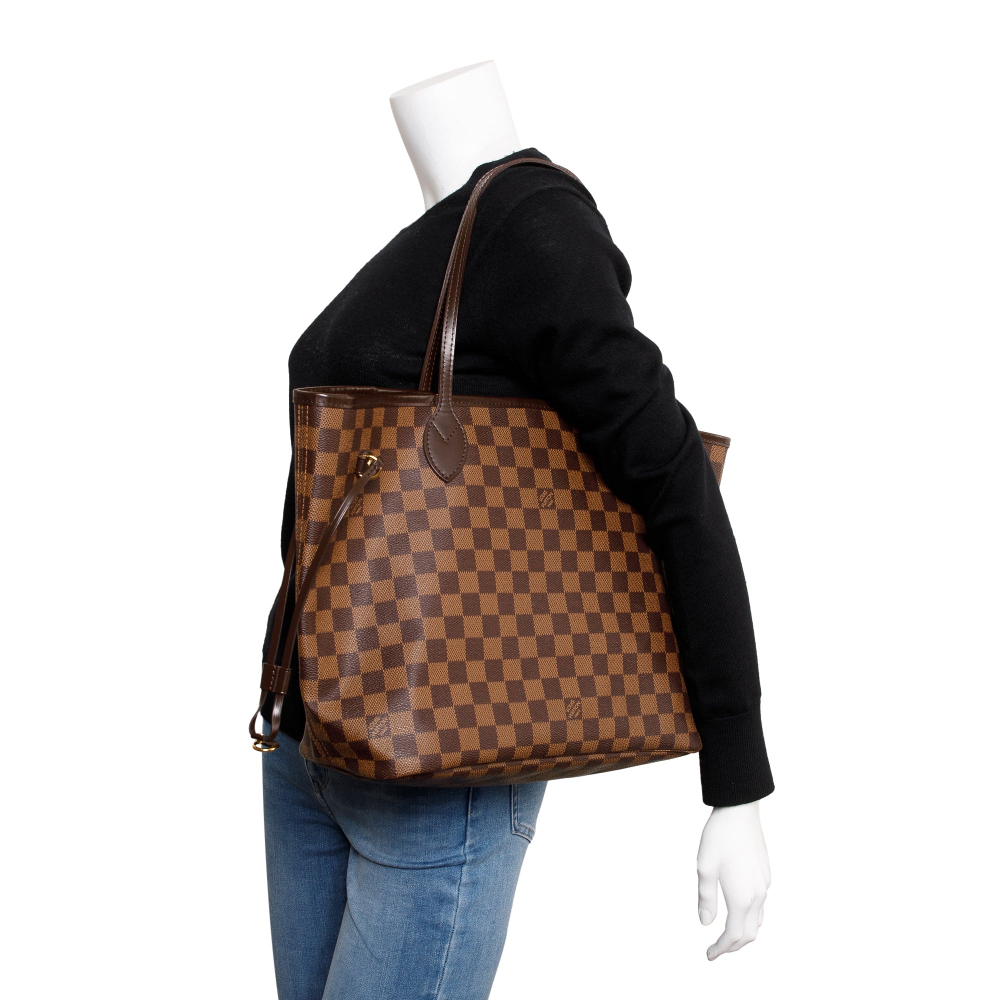 Louis Vuitton Damier Ebene Neverfull MM