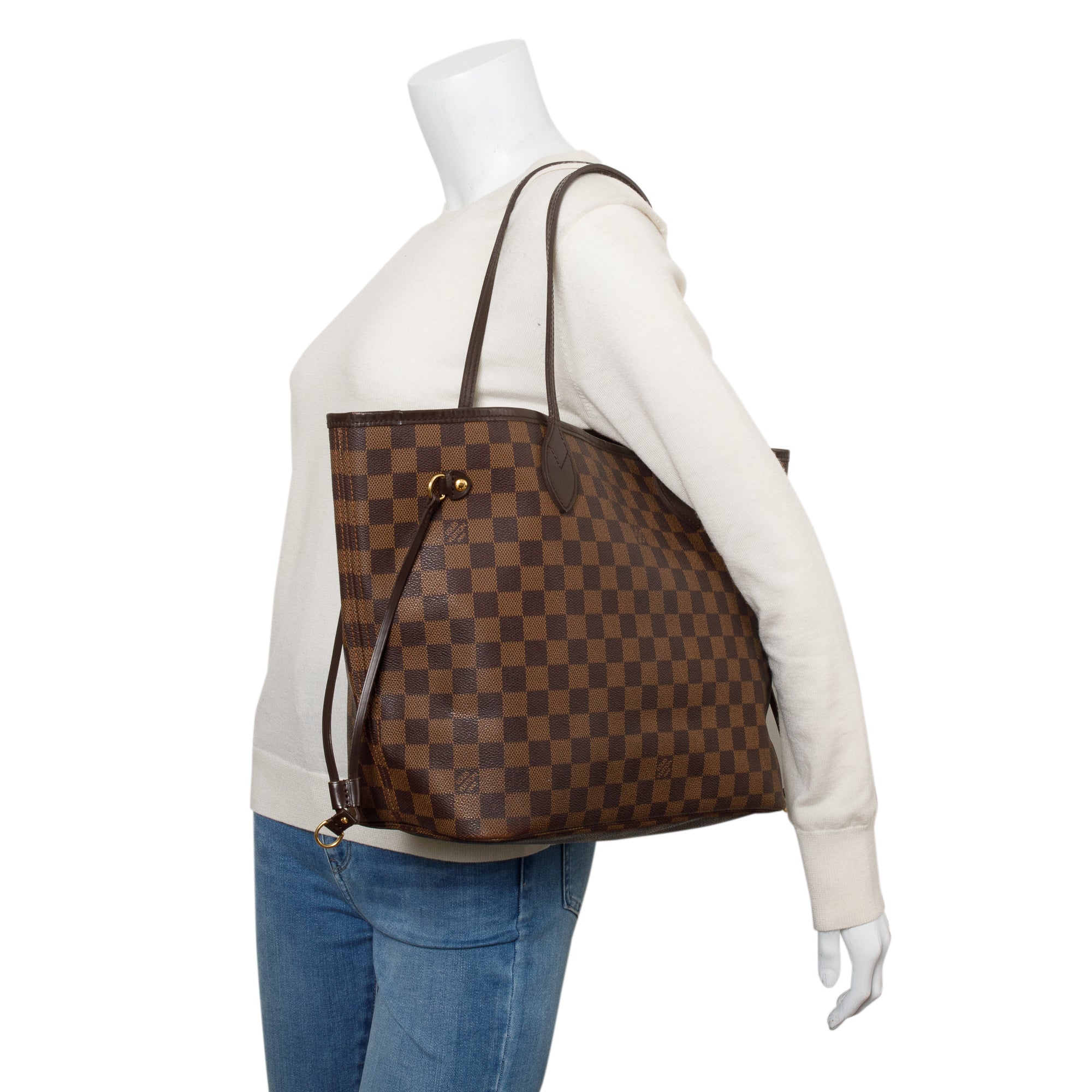 Louis Vuitton Damier Ebene Neverfull MM