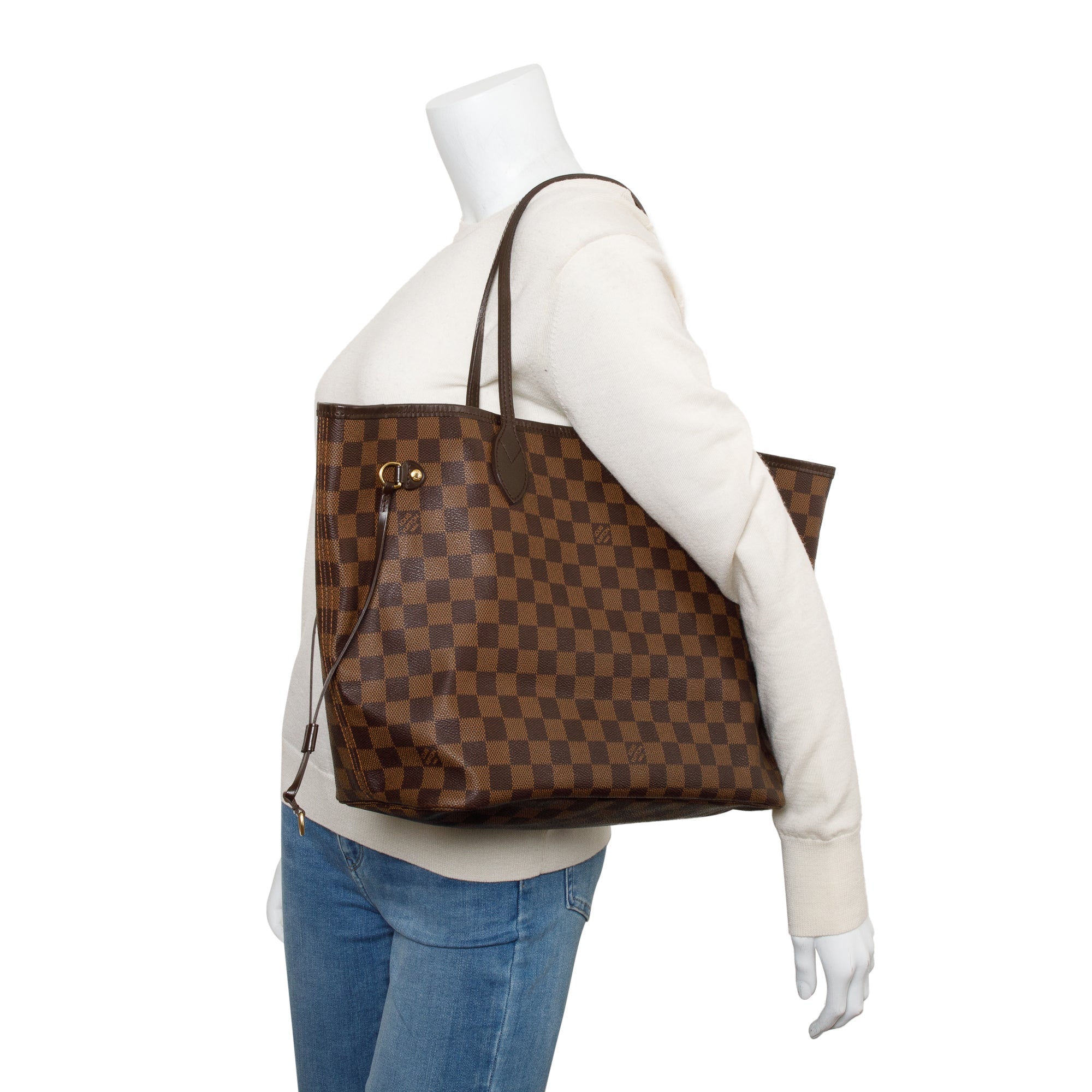 Louis Vuitton Damier Ebene Neverfull MM