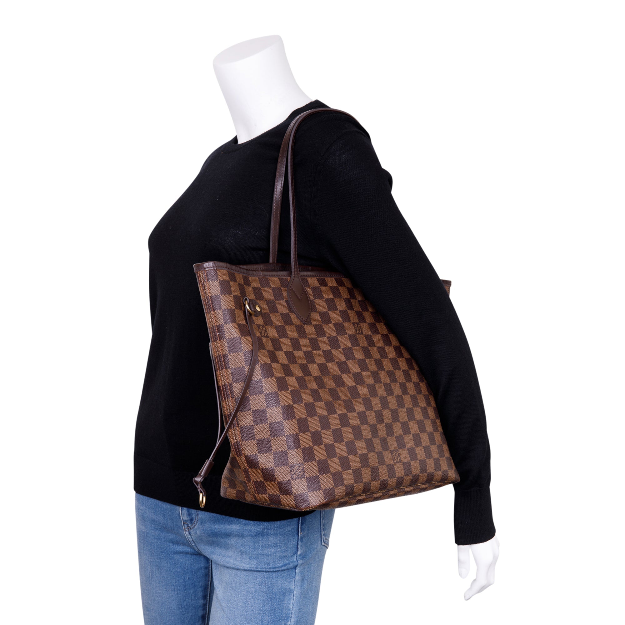 Louis Vuitton Damier Ebene Neverfull MM