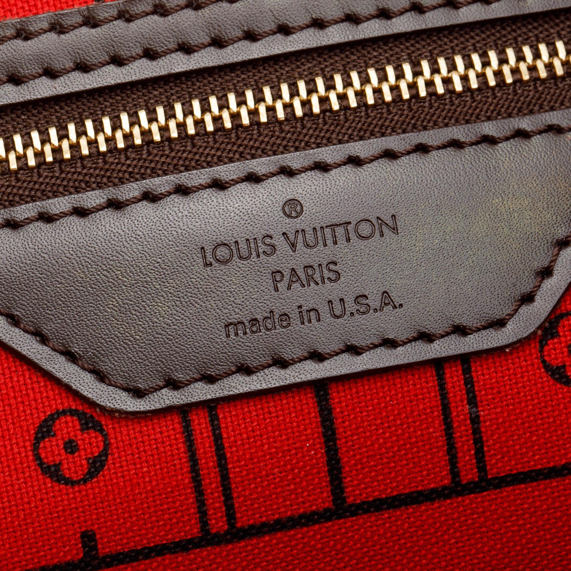 Louis Vuitton Damier Ebene Neverfull MM