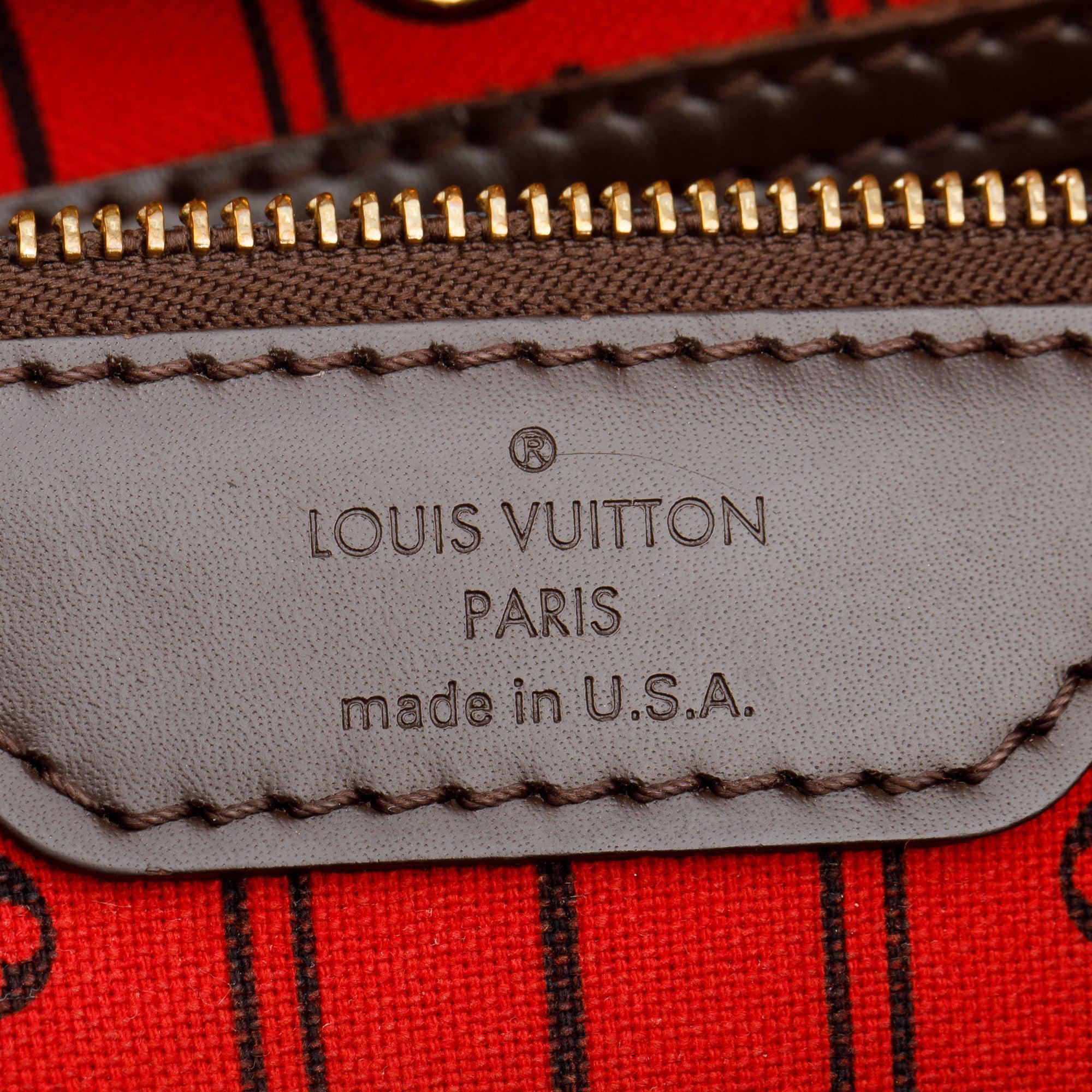 Louis Vuitton Damier Ebene Neverfull MM