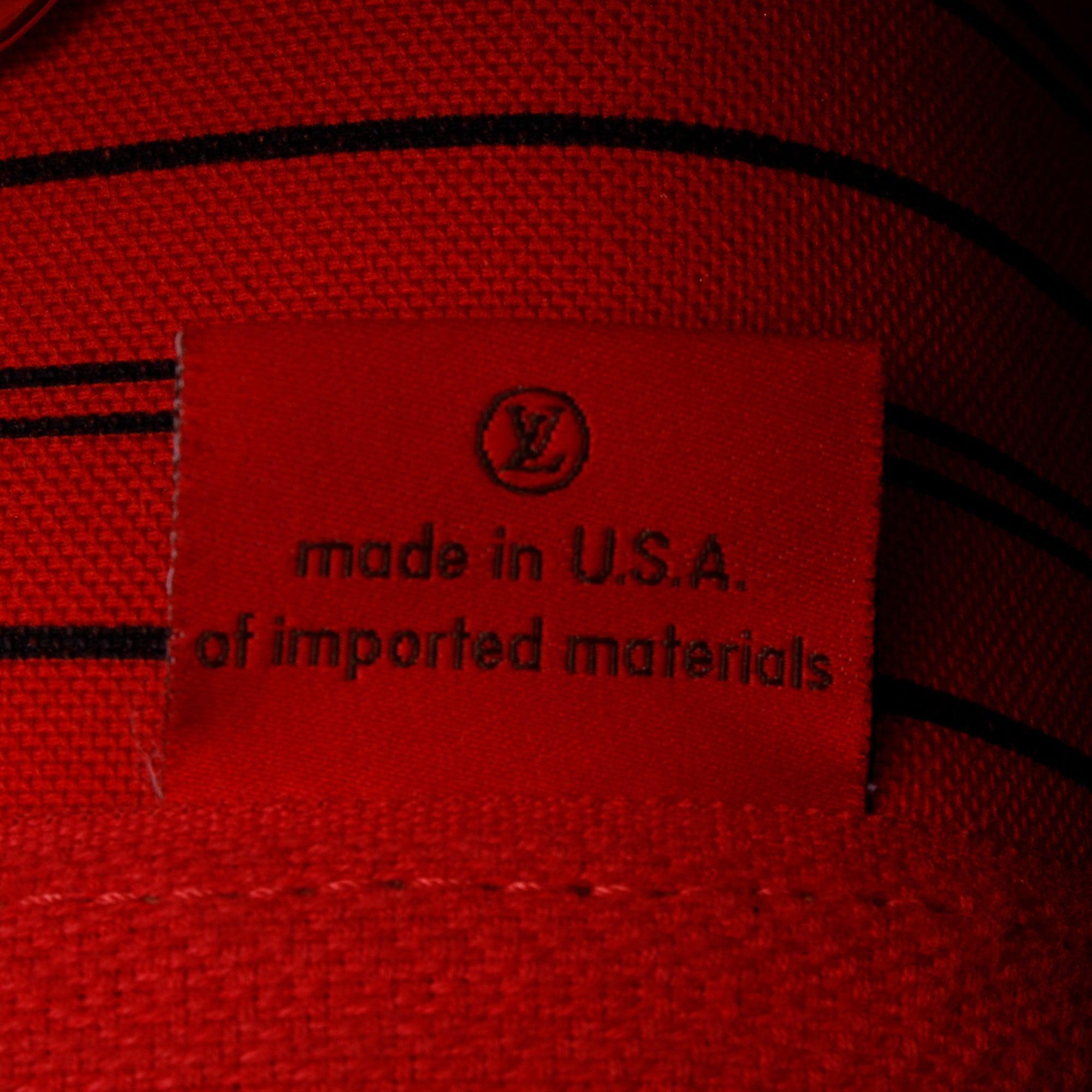 Louis Vuitton Damier Ebene Neverfull MM w/ Pouch