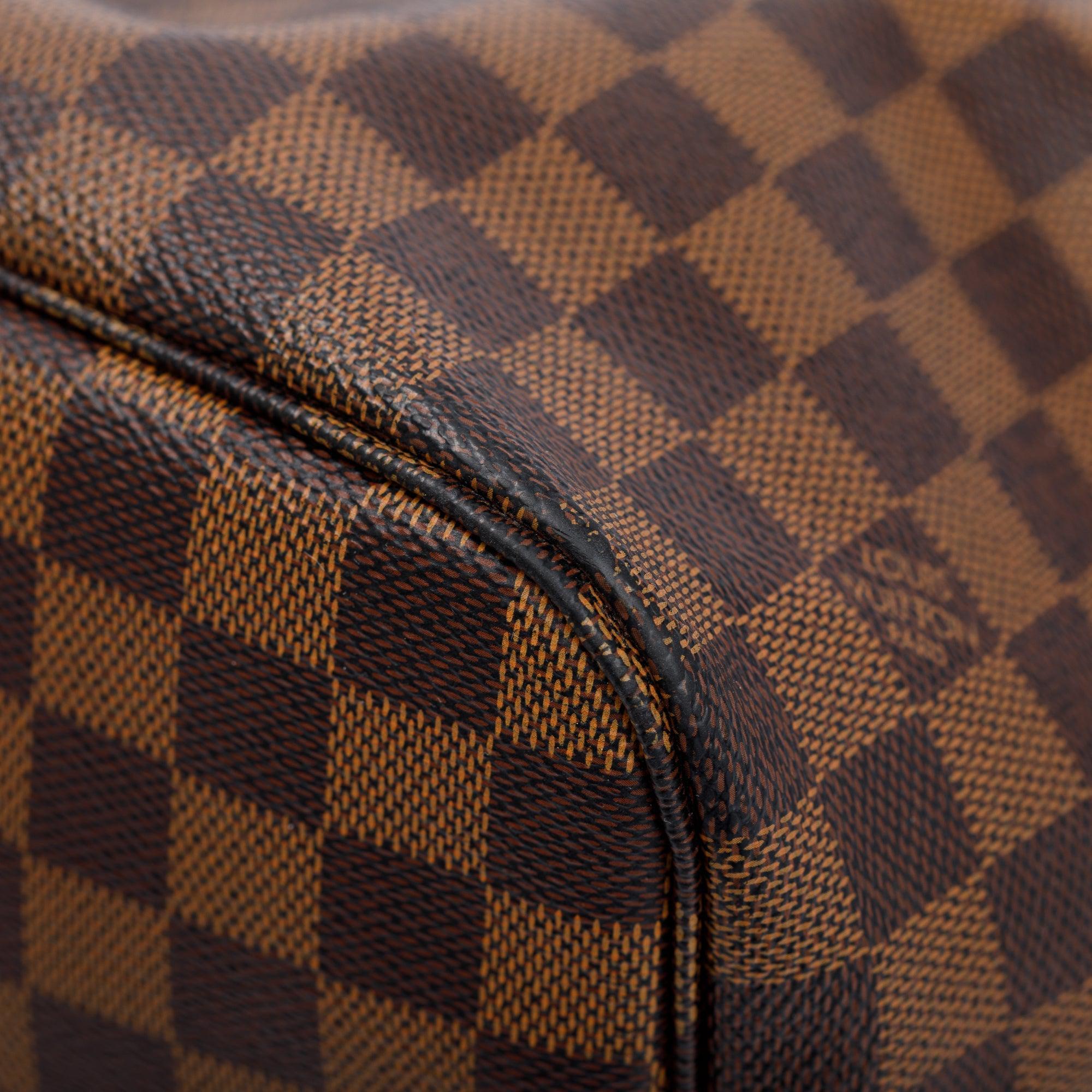 Louis Vuitton Damier Ebene Neverfull MM w/ Pouch