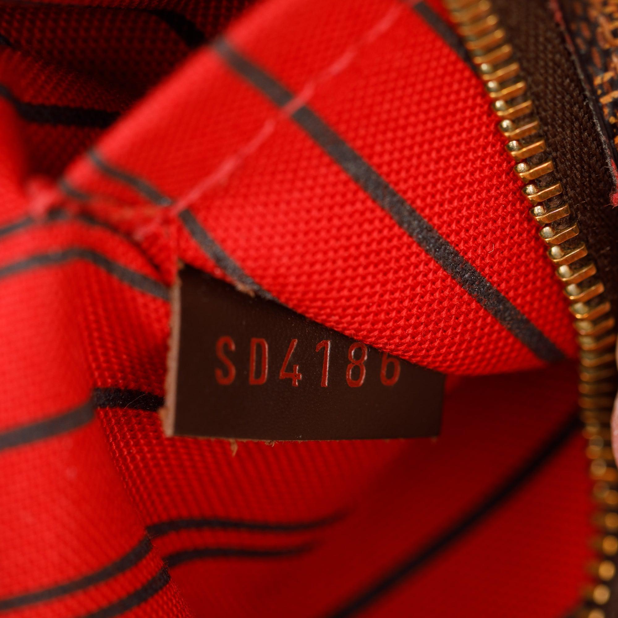 Louis Vuitton Damier Ebene Neverfull MM w/ Pouch