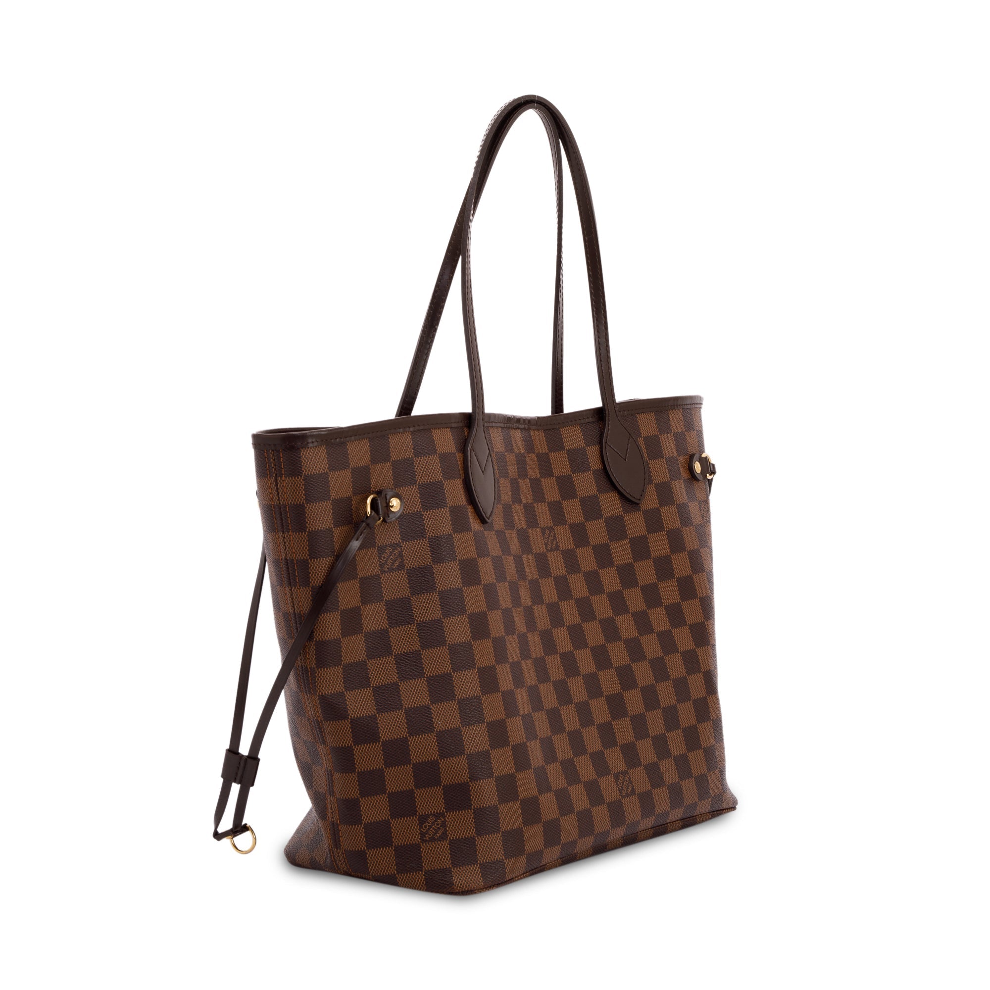 Louis Vuitton Damier Ebene Neverfull MM w/ Pouch