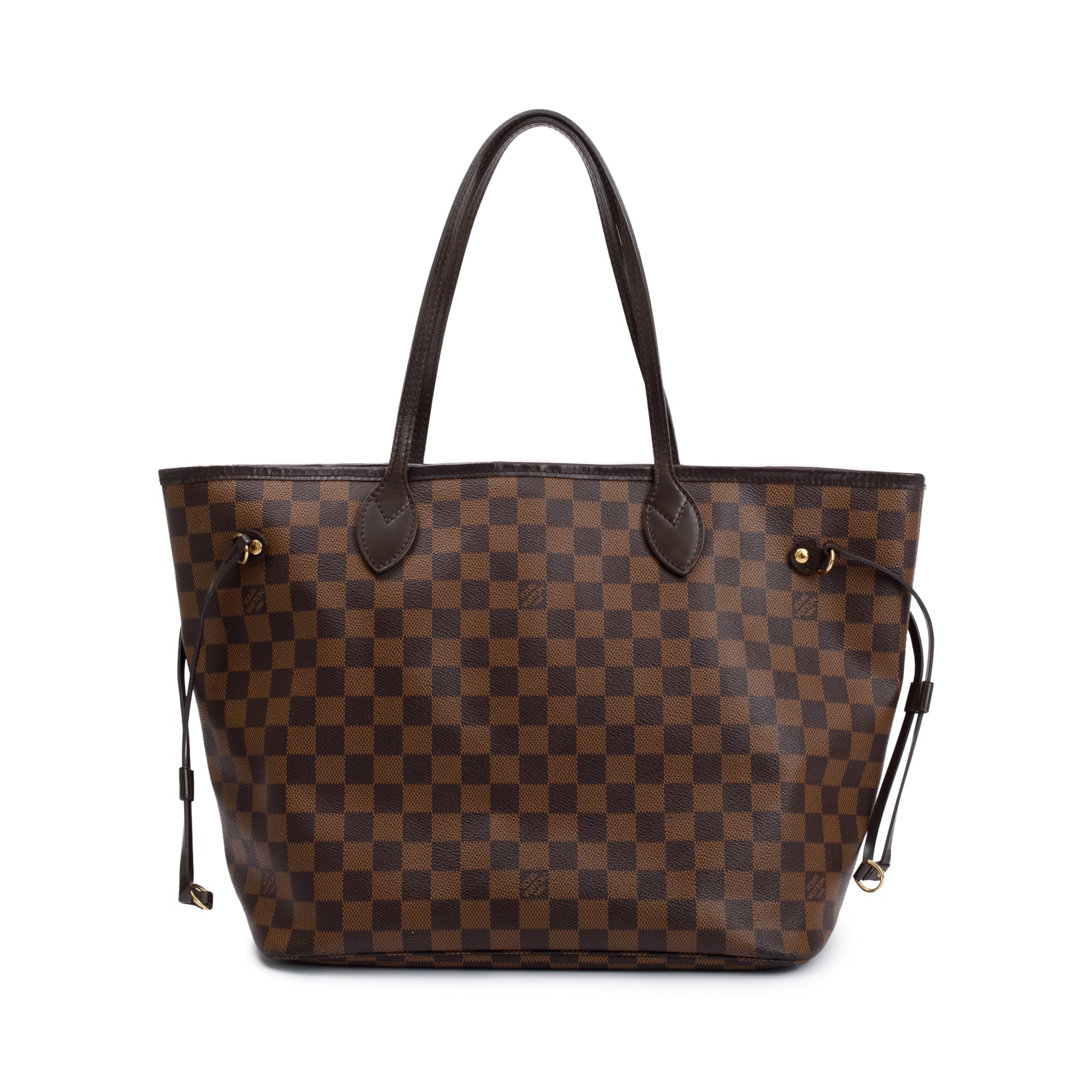 Louis Vuitton Damier Ebene Neverfull MM w/ Pouch