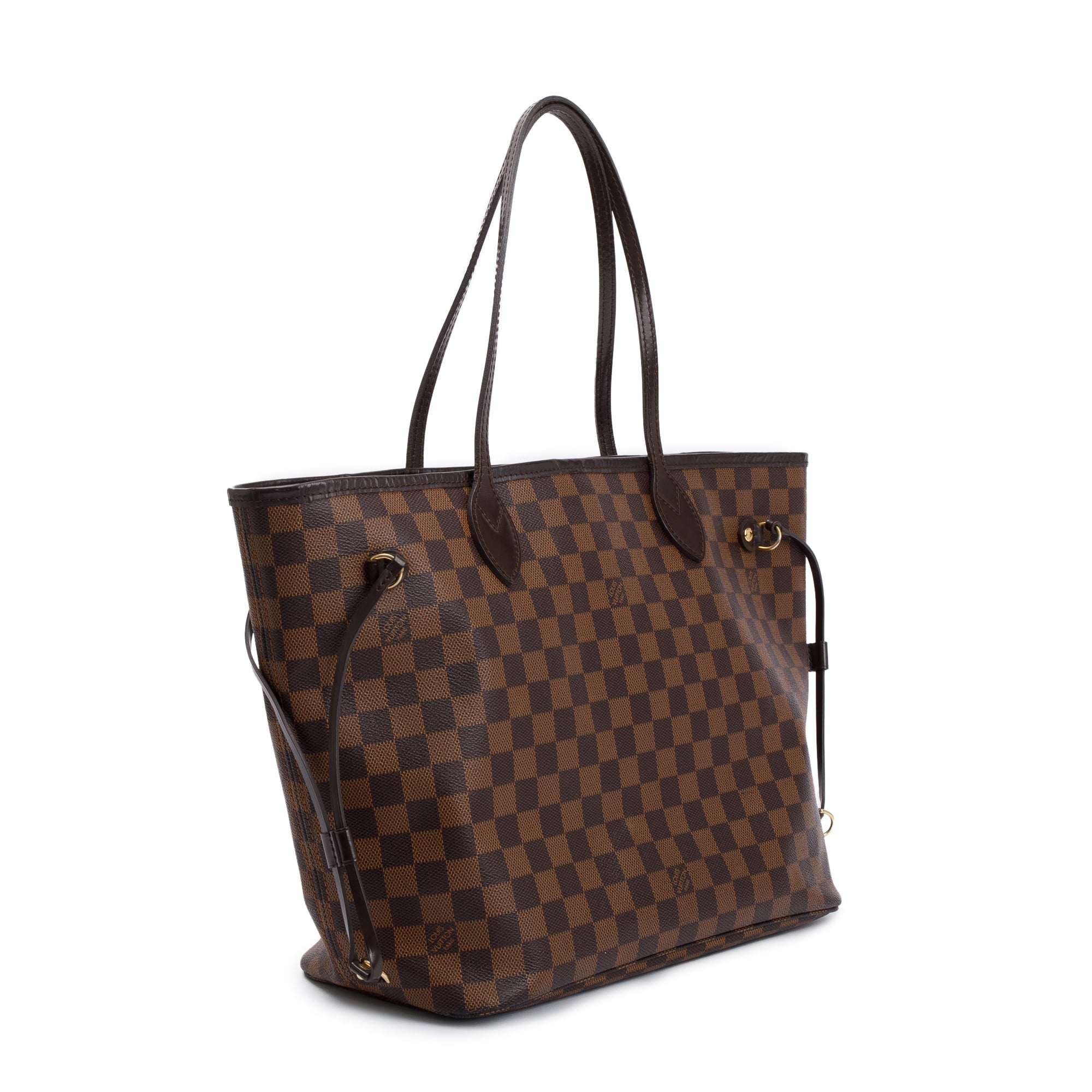 Louis Vuitton Damier Ebene Neverfull MM w/ Pouch