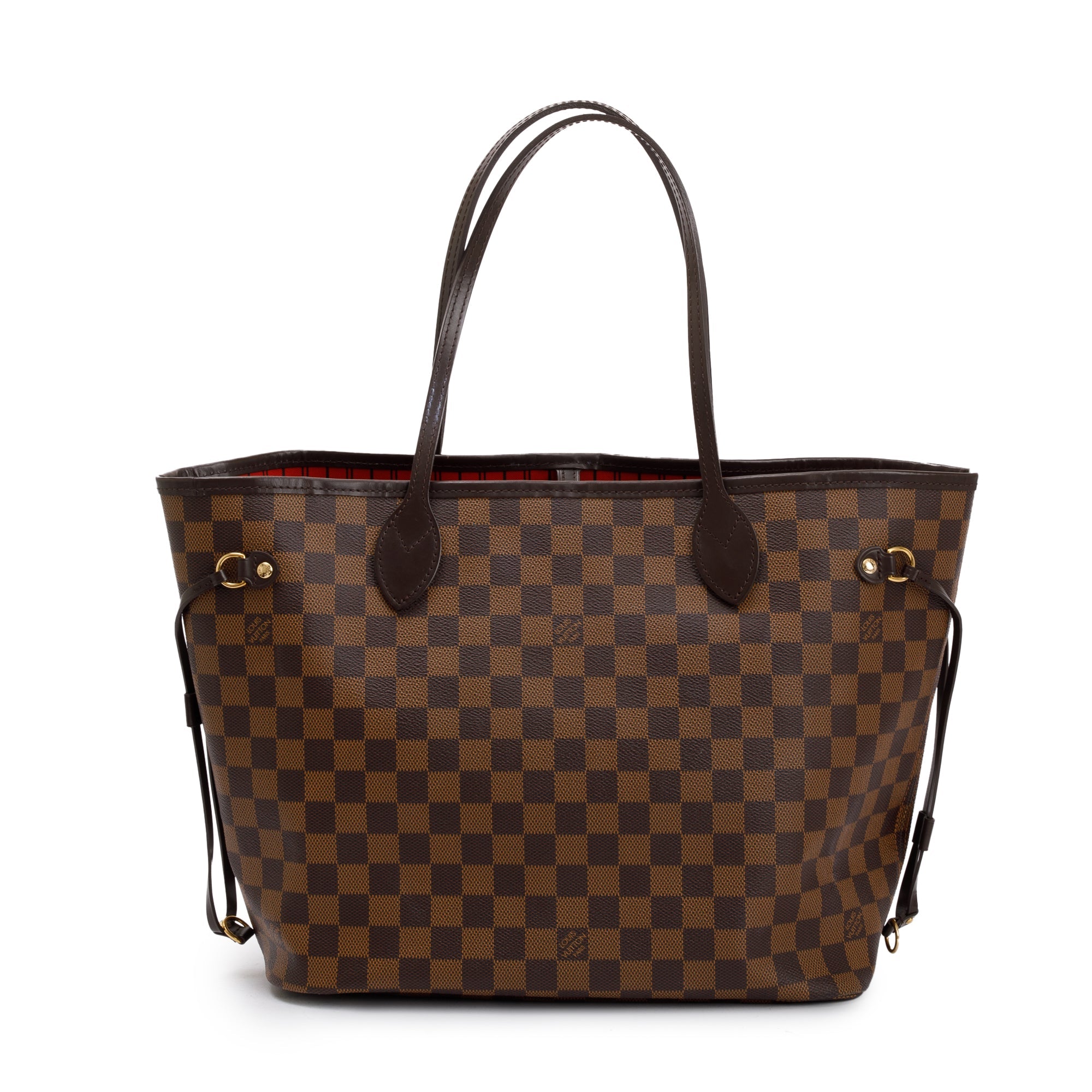 Louis Vuitton Damier Ebene Neverfull MM w/ Pouch