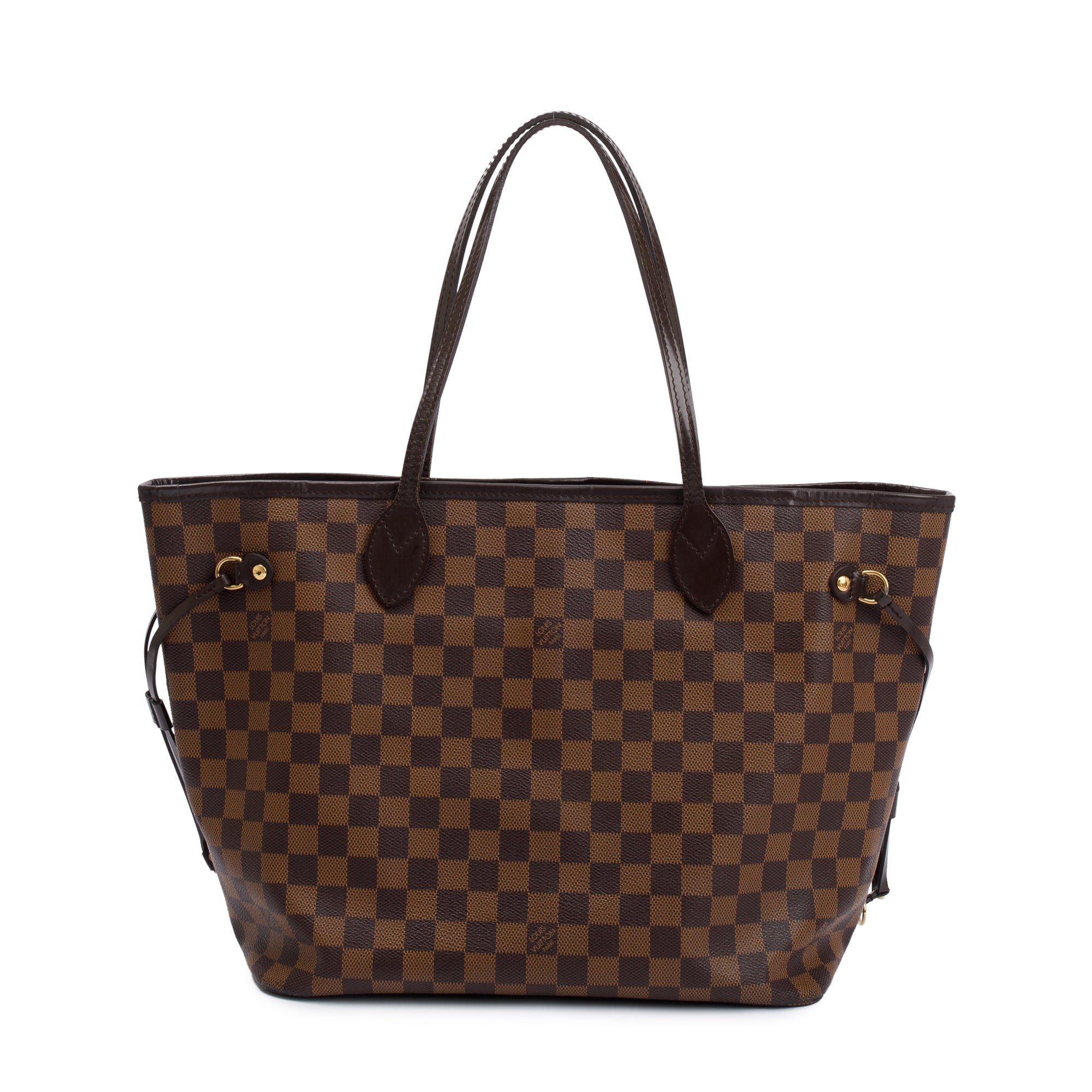 Louis Vuitton Damier Ebene Neverfull MM w/ Pouch