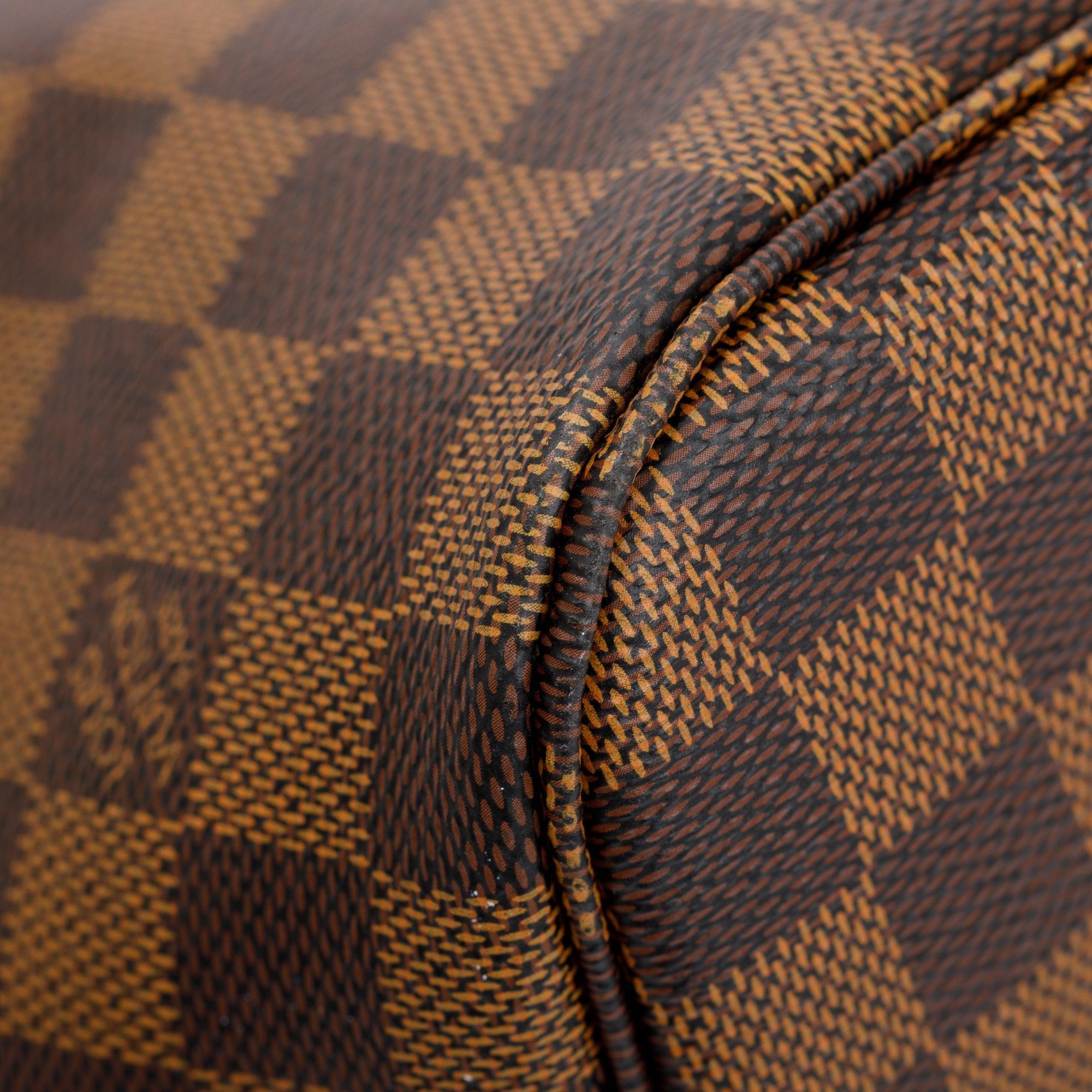Louis Vuitton Damier Ebene Neverfull MM w/ Pouch
