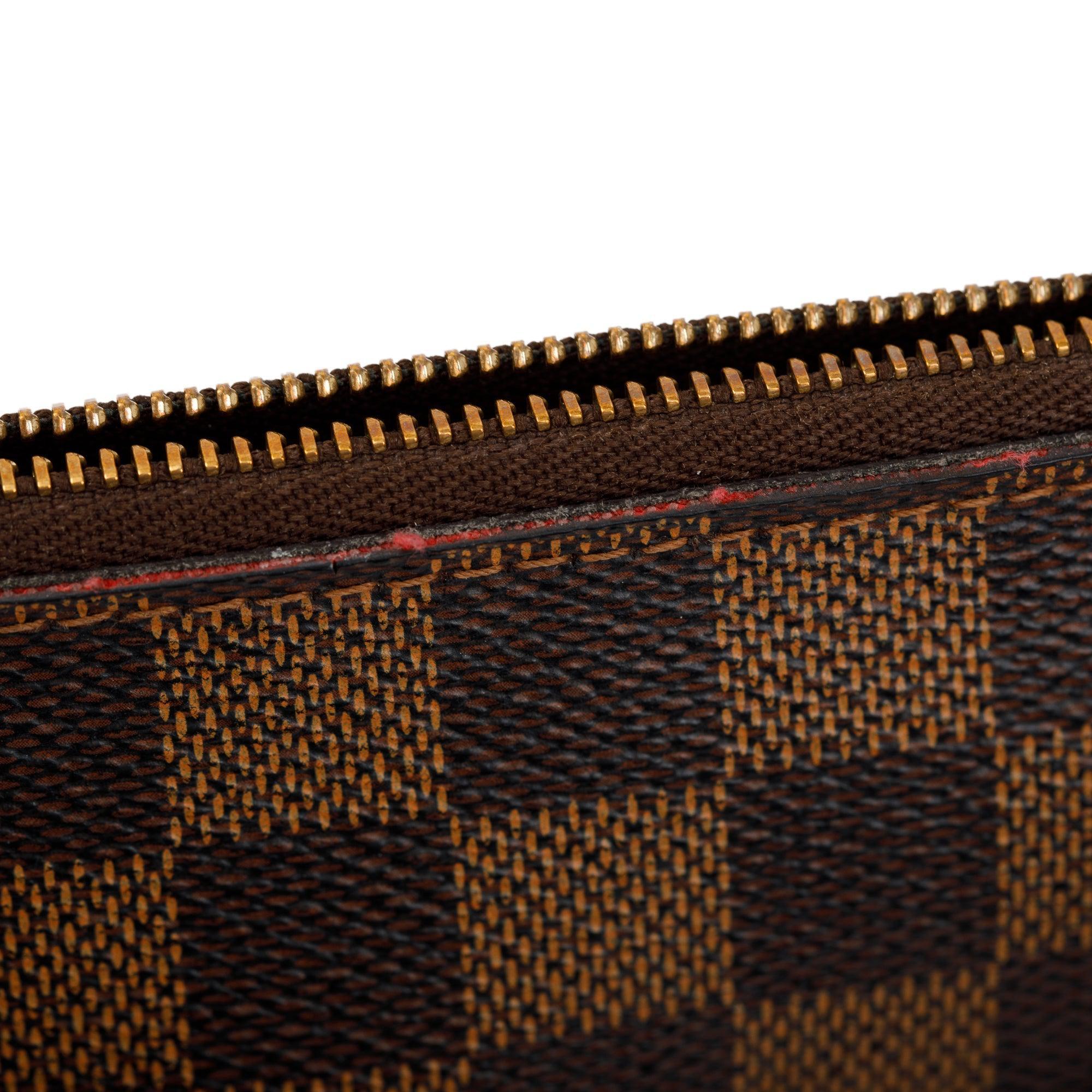 Louis Vuitton Damier Ebene Neverfull MM w/ Pouch