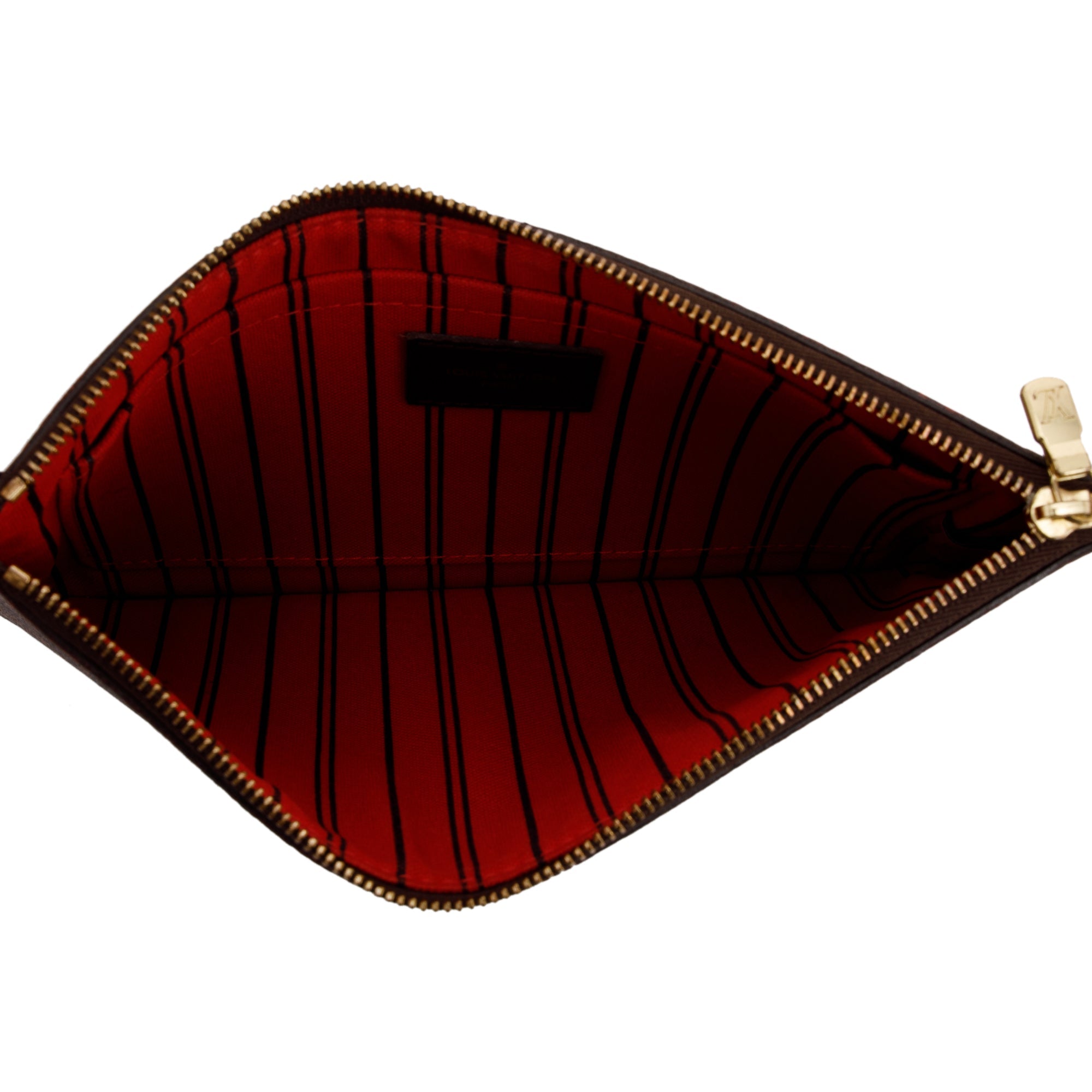 Louis Vuitton Damier Ebene Neverfull MM w/ Pouch