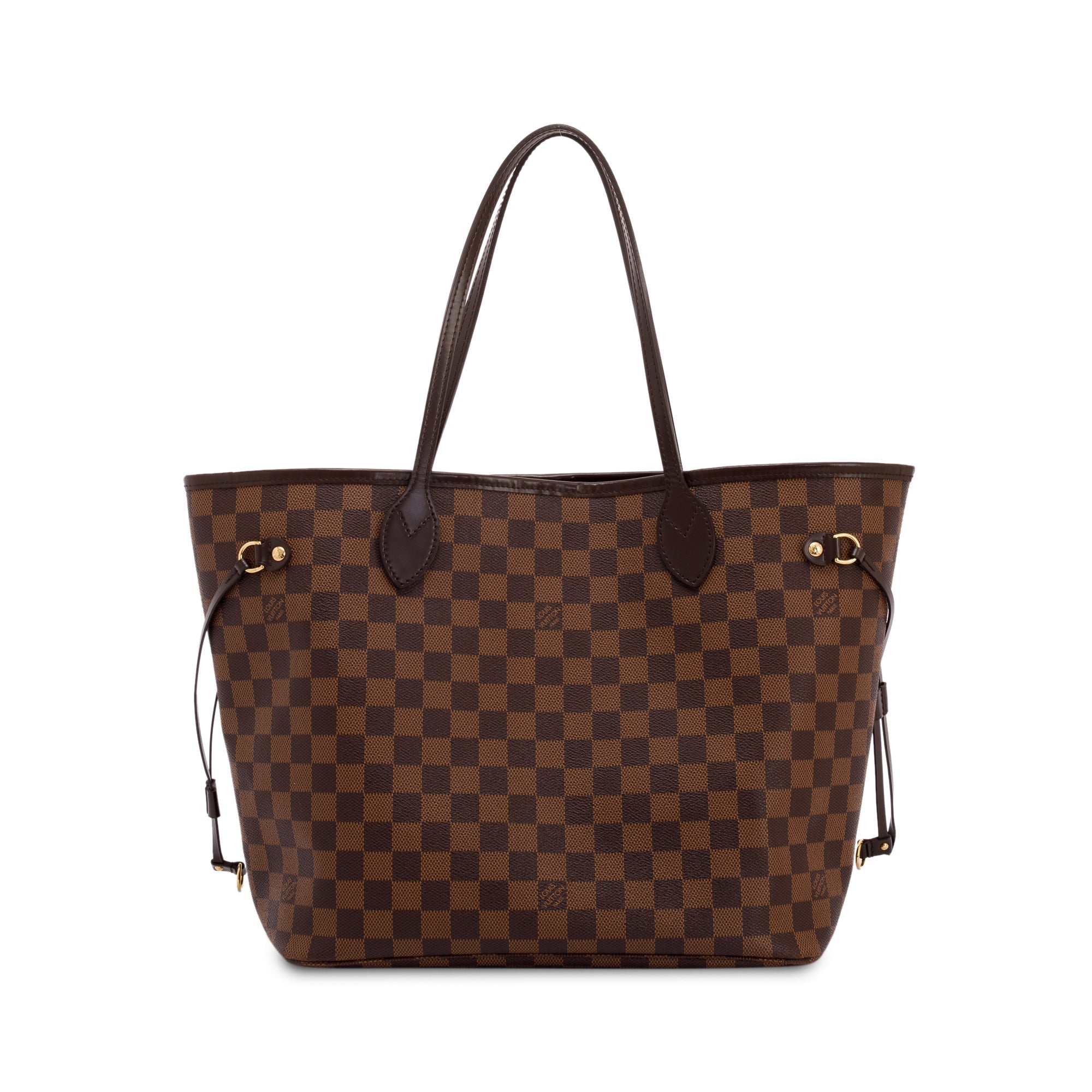 Louis Vuitton Damier Ebene Neverfull MM w/ Pouch