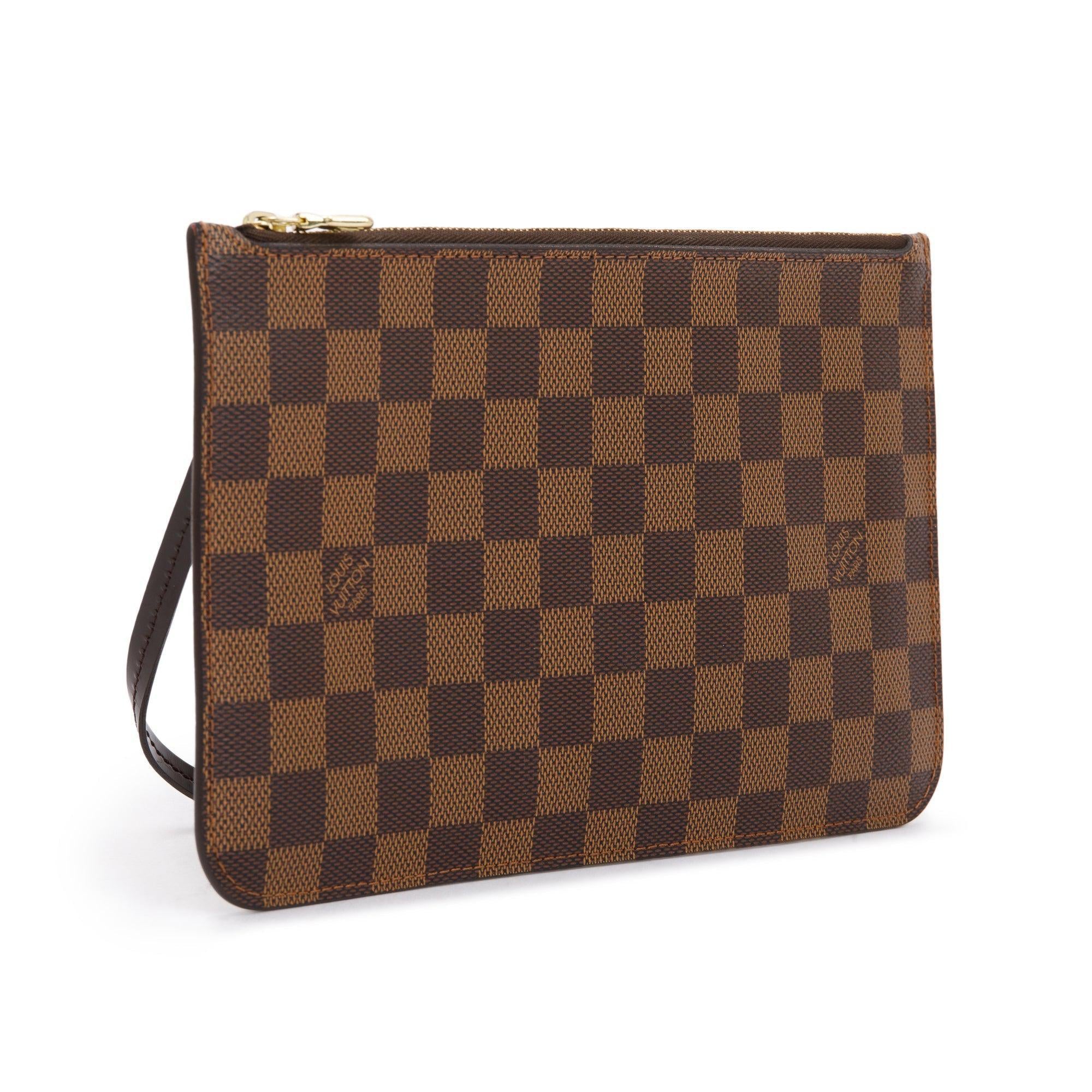 Louis Vuitton Damier Ebene Neverfull Pochette