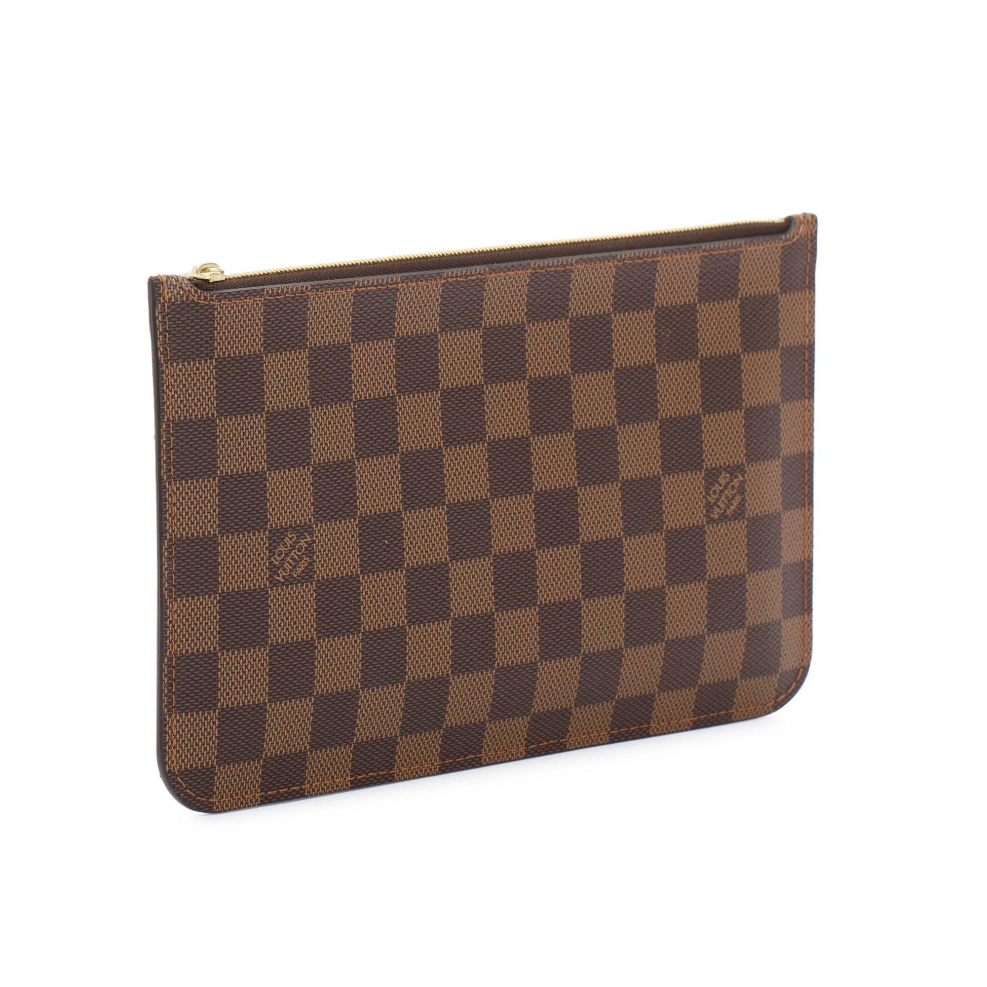 Louis Vuitton Damier Ebene Neverfull Pochette