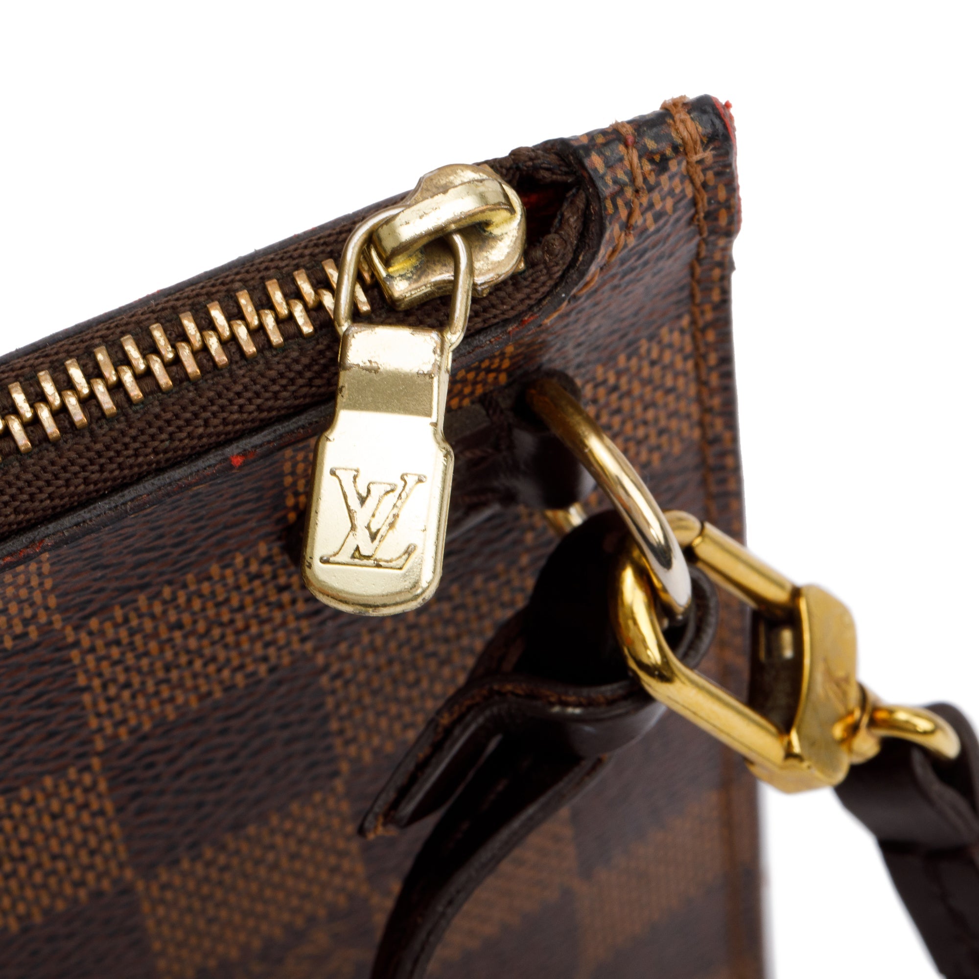 Louis Vuitton Damier Ebene Neverfull Pochette