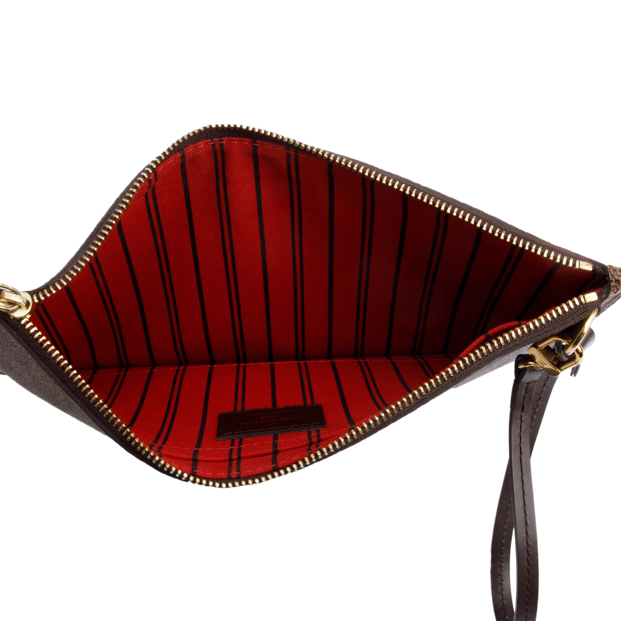 Louis Vuitton Damier Ebene Neverfull Pochette