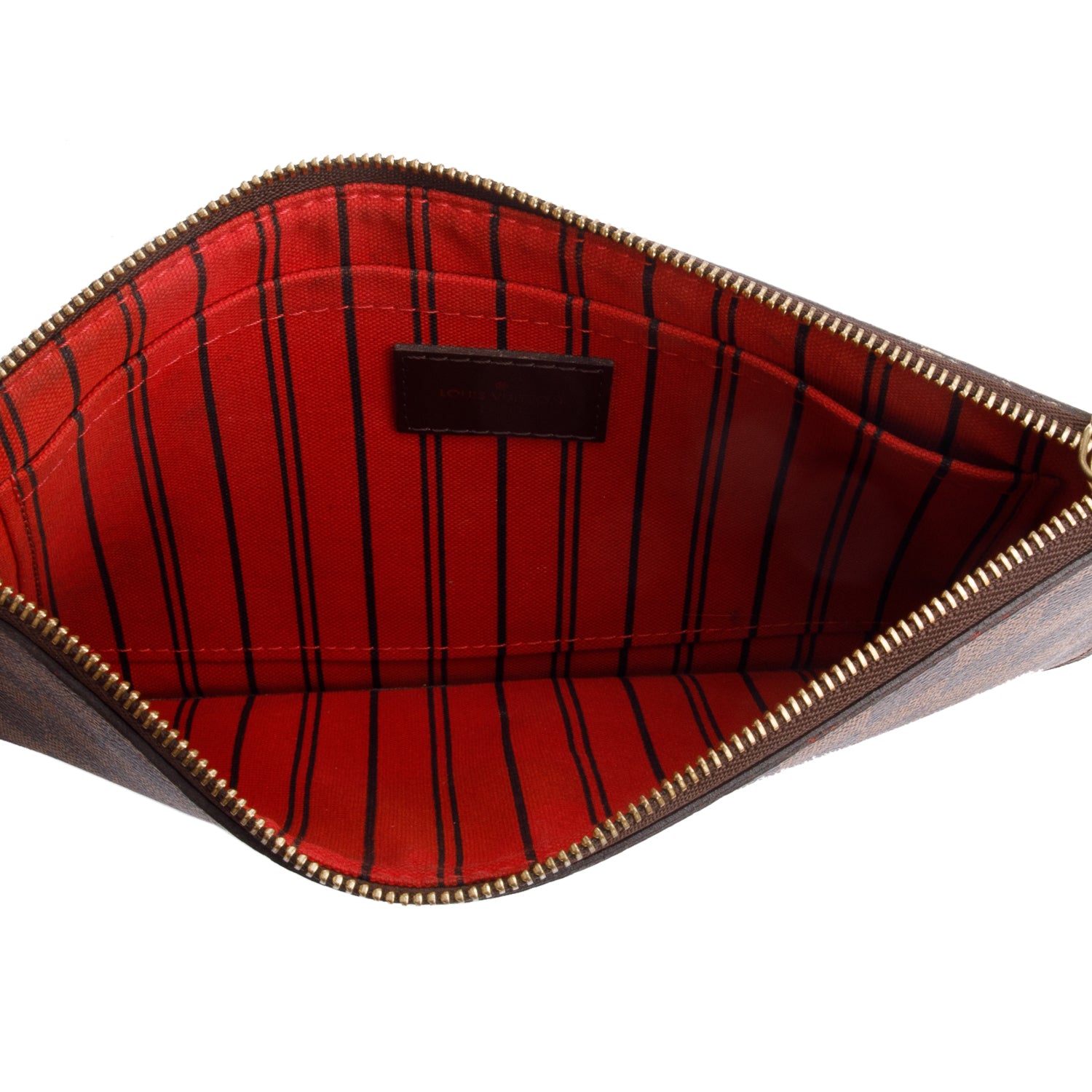 Louis Vuitton Damier Ebene Neverfull Pochette