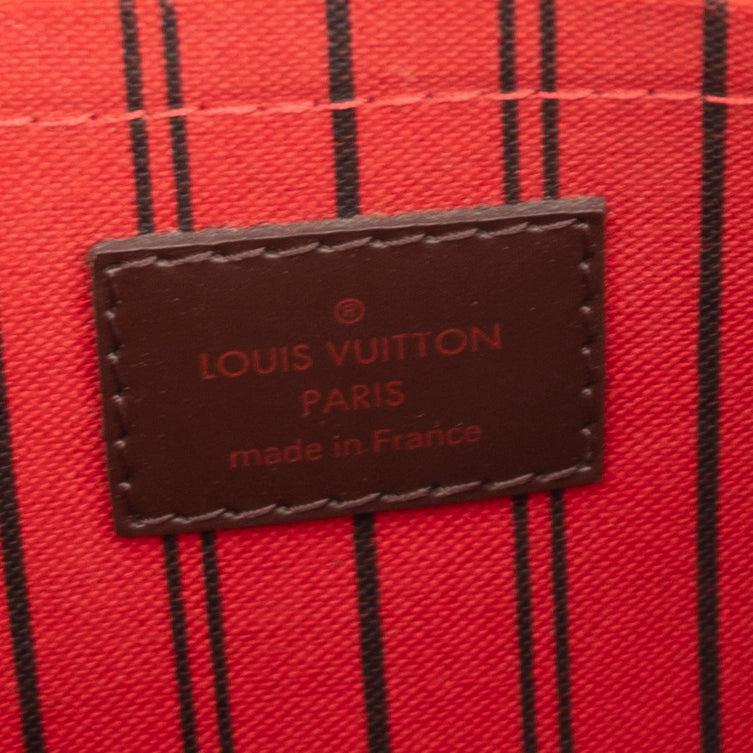 Louis Vuitton Damier Ebene Neverfull Pochette