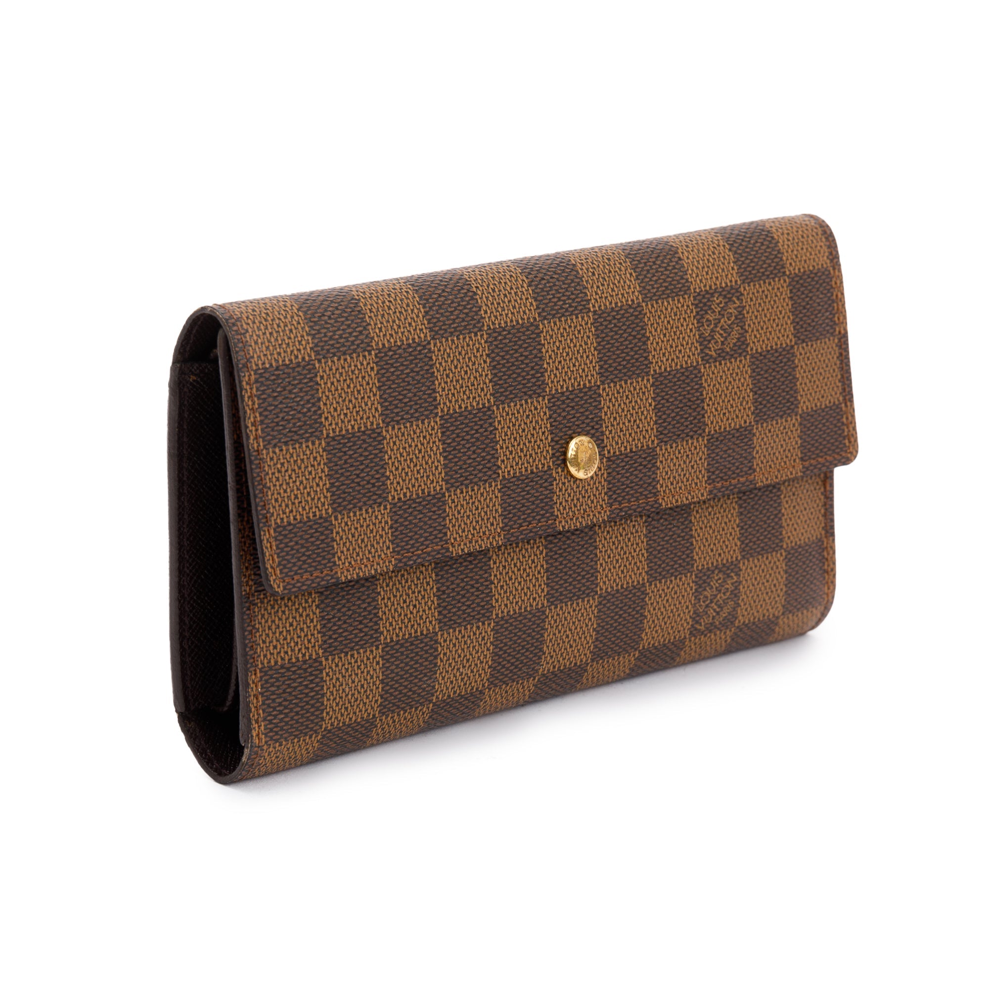 Louis Vuitton Damier Ebene Porte Tresor International Wallet
