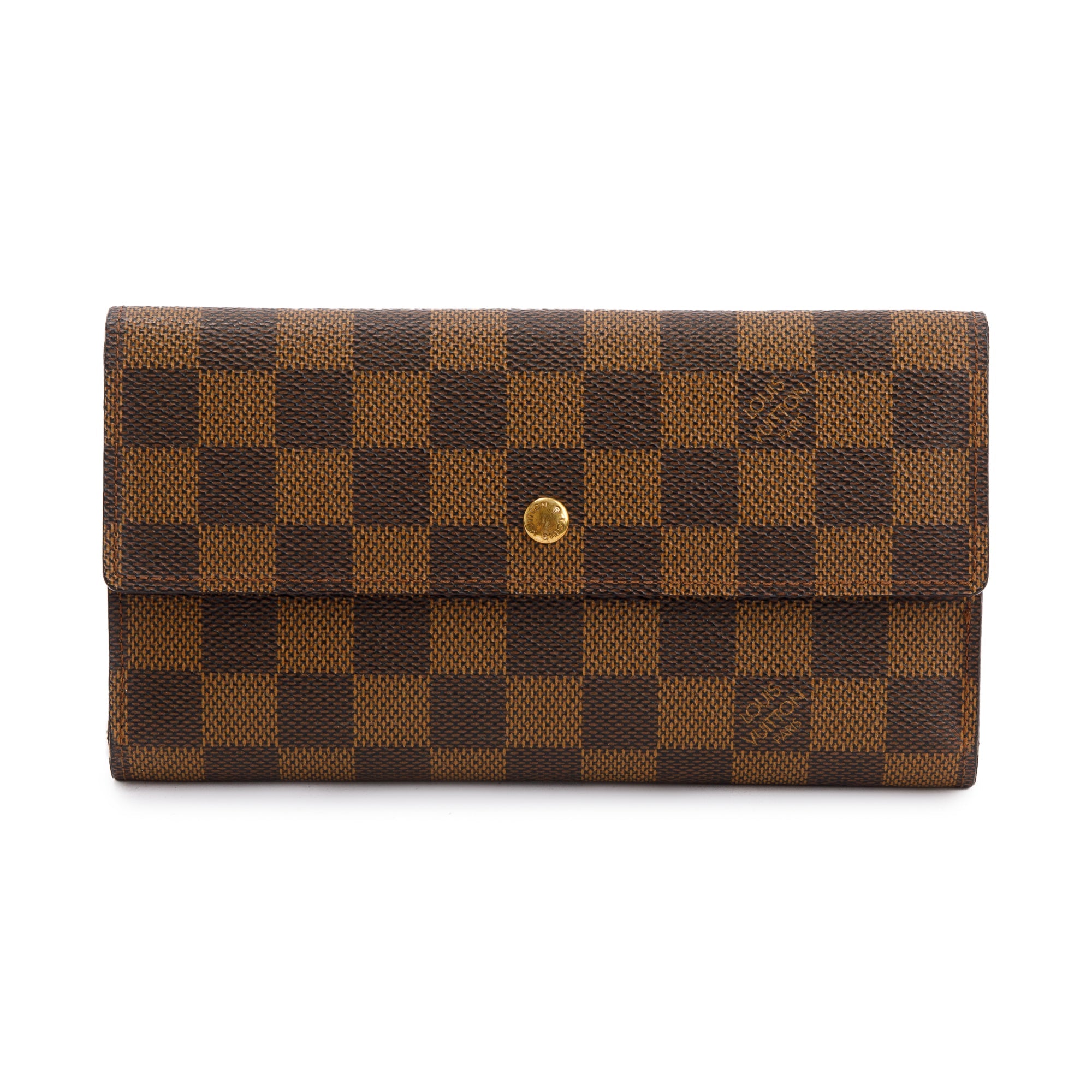 Louis Vuitton Damier Ebene Porte Tresor International Wallet