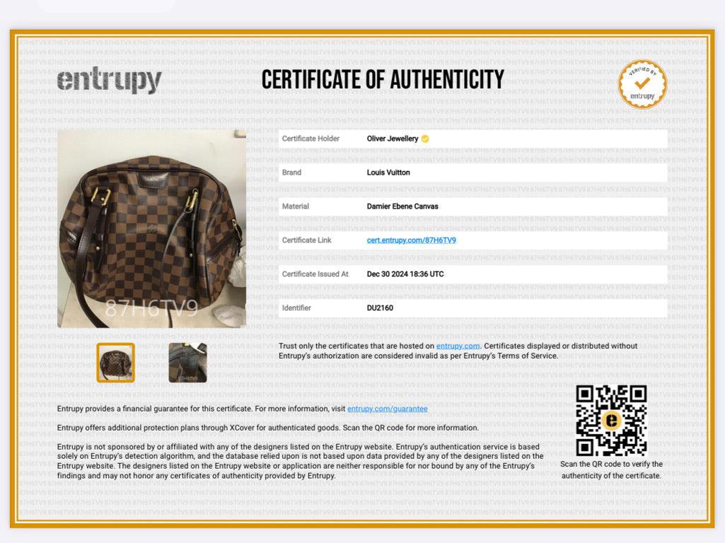 Louis Vuitton Damier Ebene Rivington PM