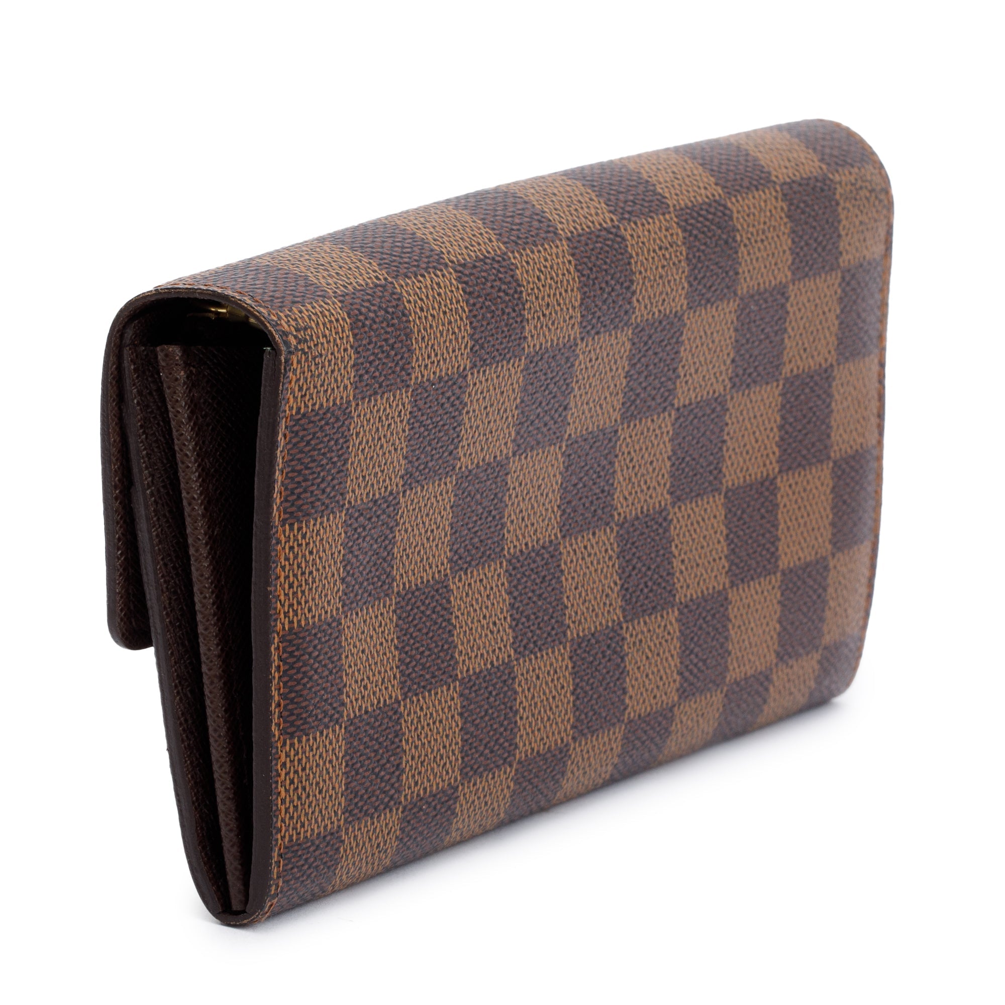 Louis Vuitton Damier Ebene Sarah Wallet