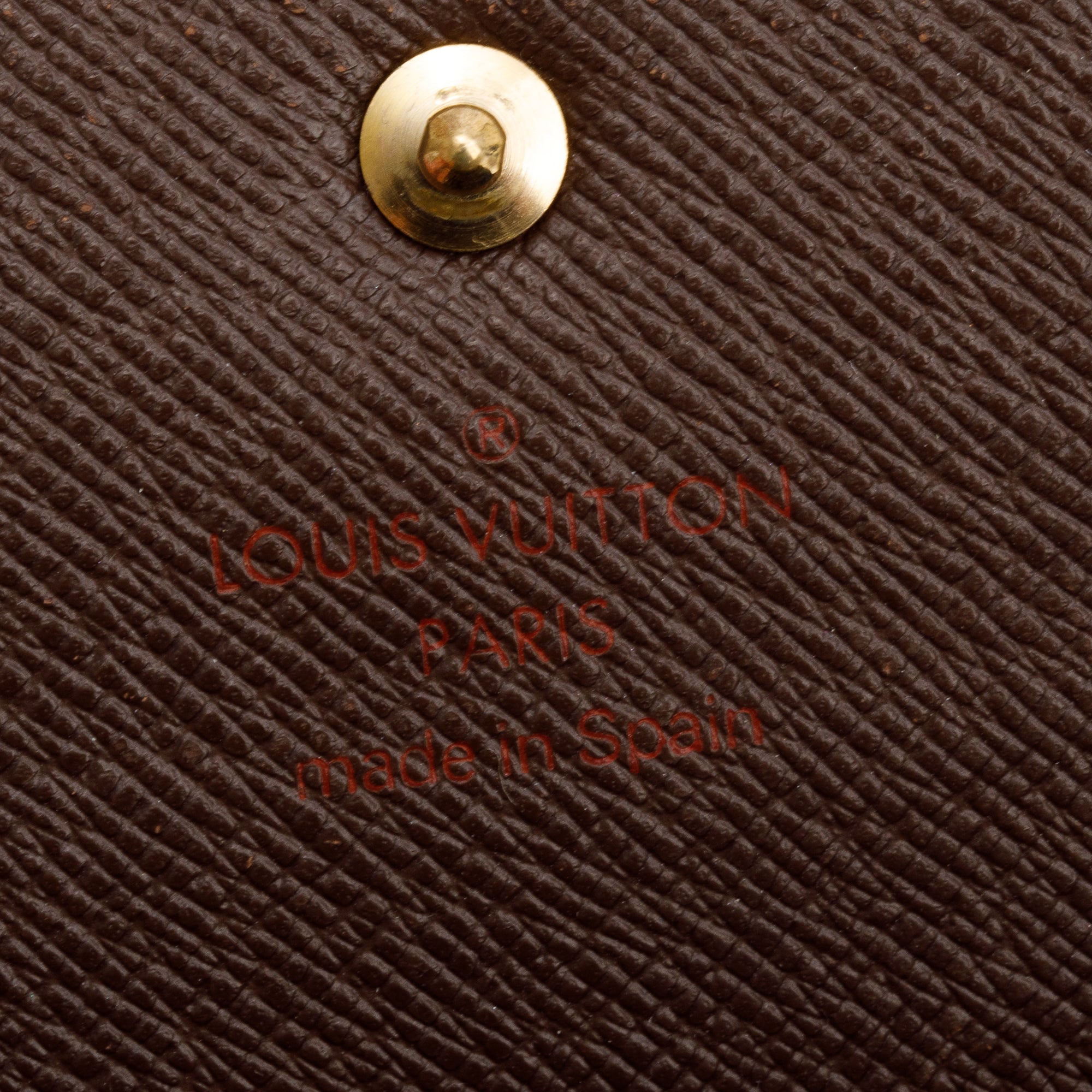 Louis Vuitton Damier Ebene Sarah Wallet