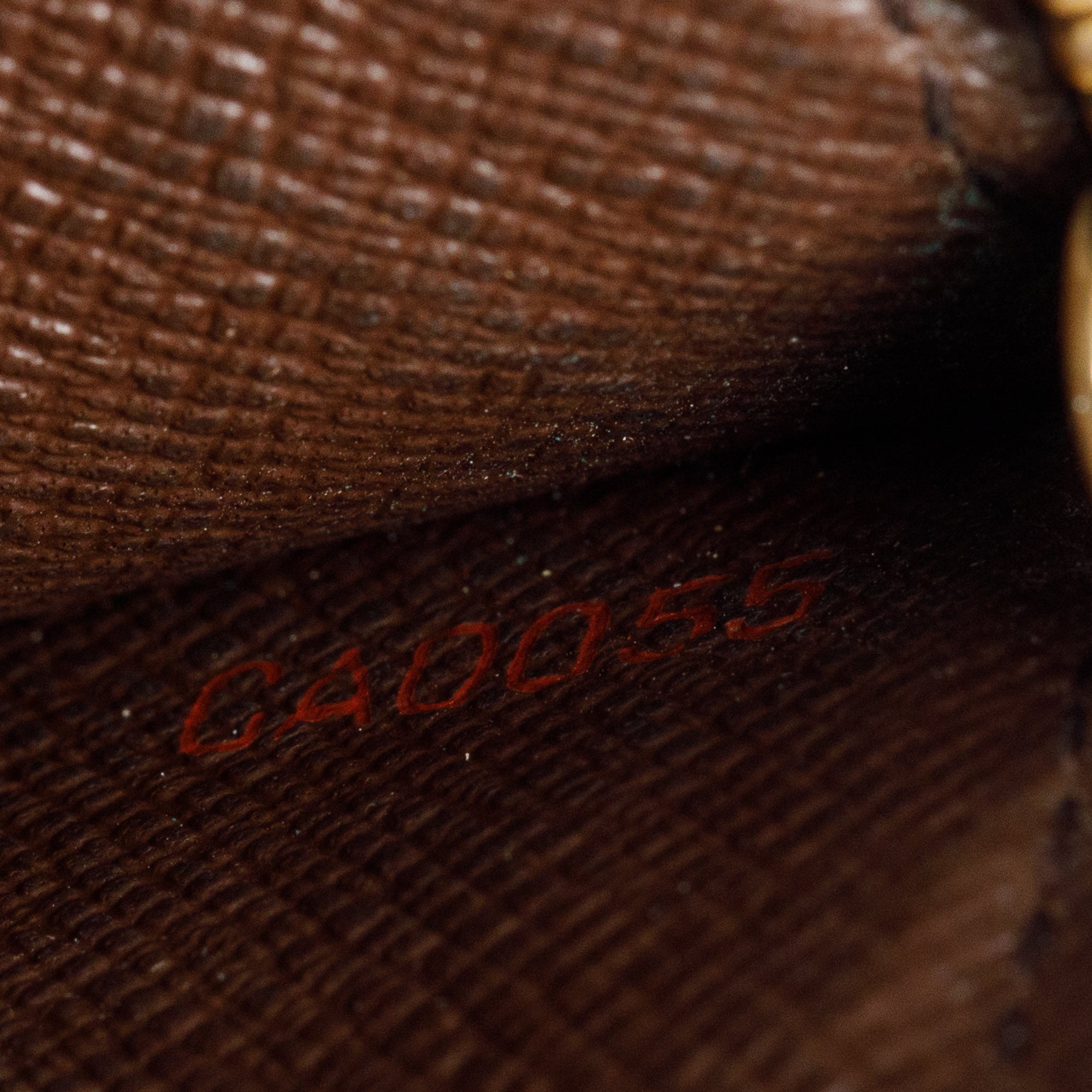 Louis Vuitton Damier Ebene Sarah Wallet