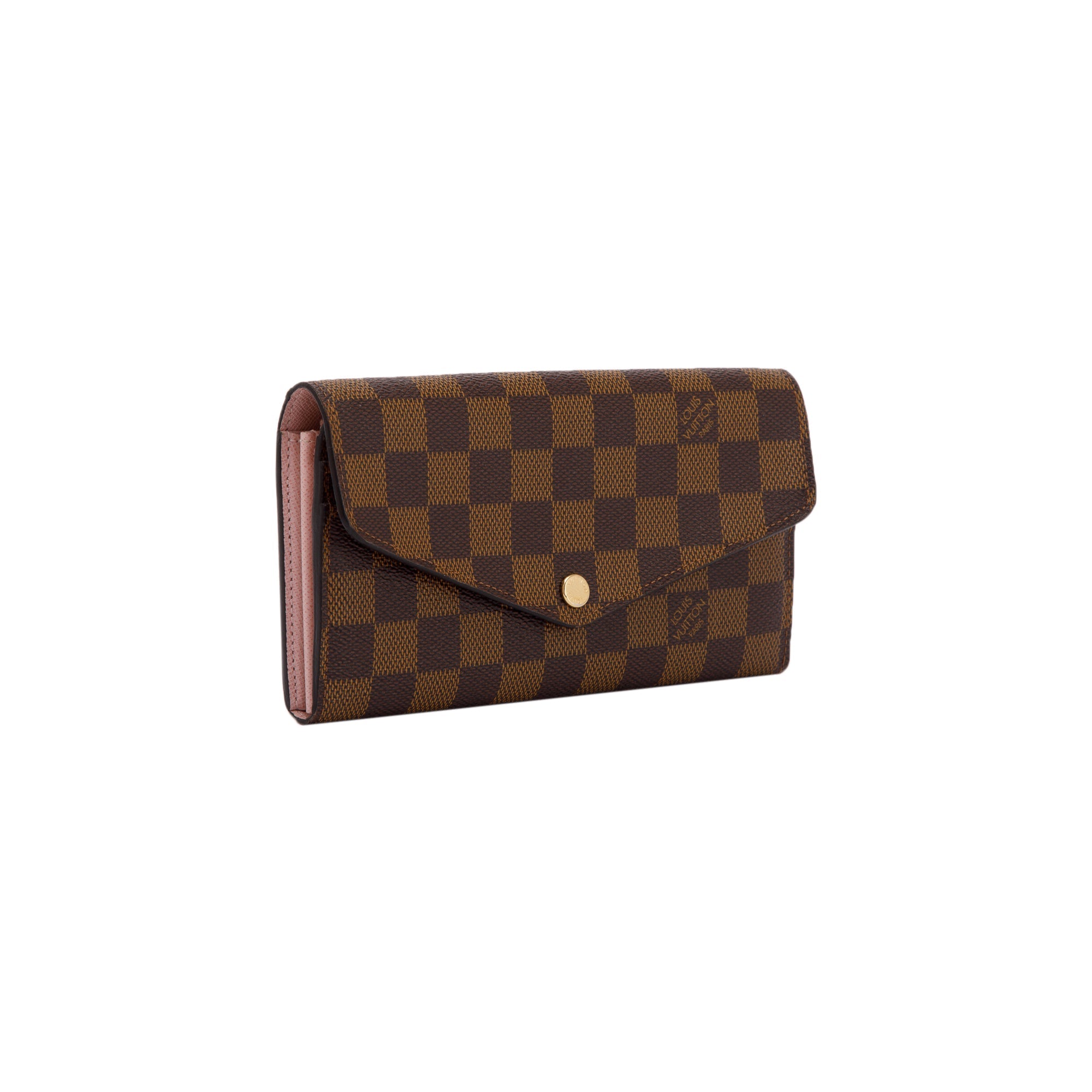 Louis Vuitton Damier Ebene Sarah Wallet w/ Box