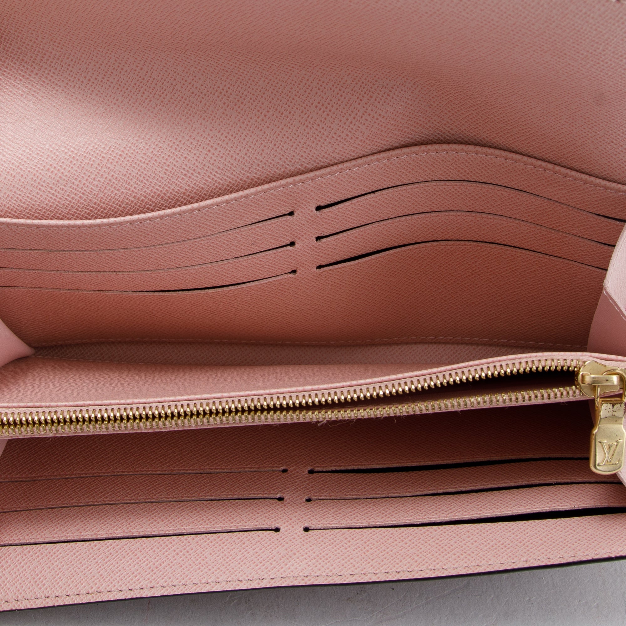 Louis Vuitton Damier Ebene Sarah Wallet w/ Box