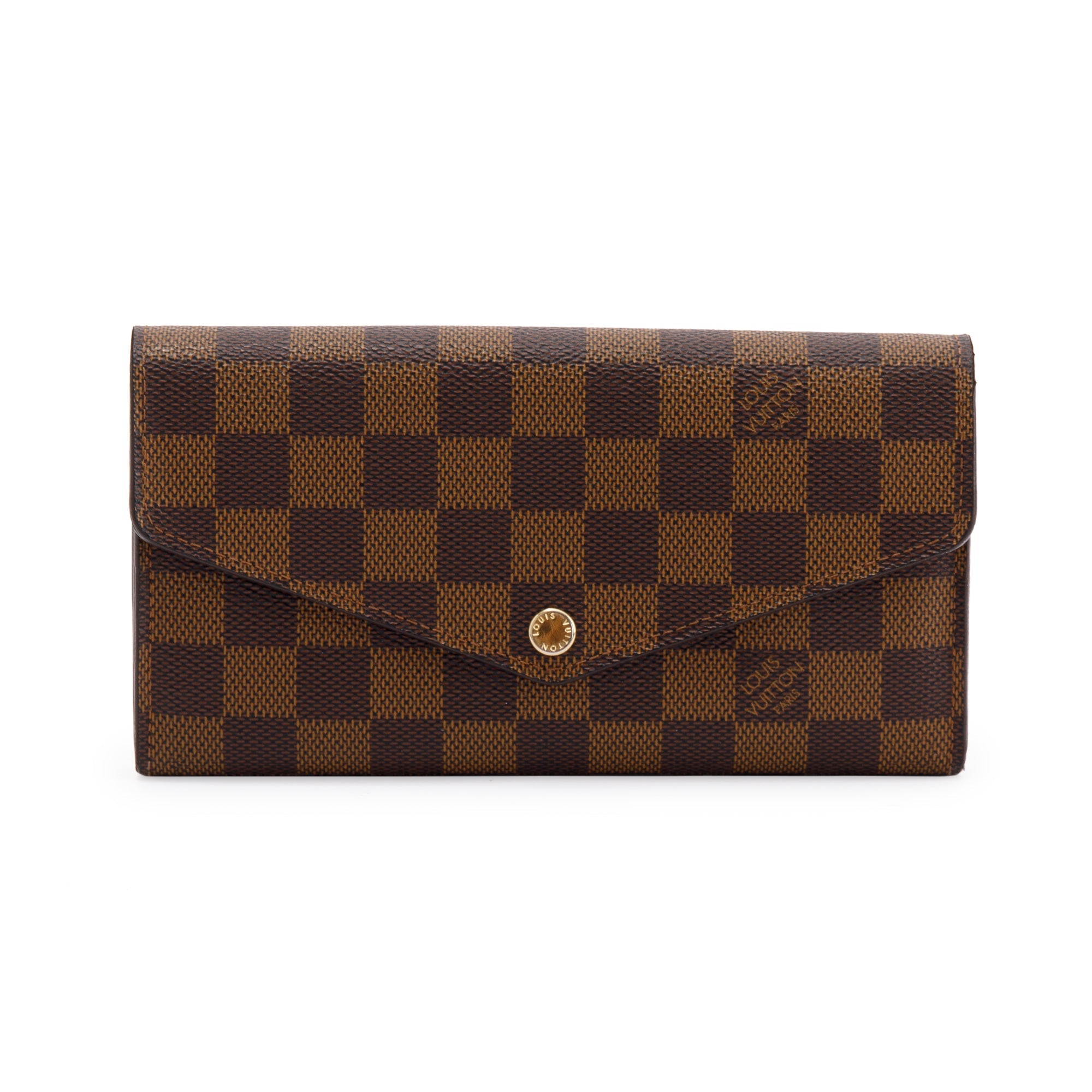 Louis Vuitton Damier Ebene Sarah Wallet