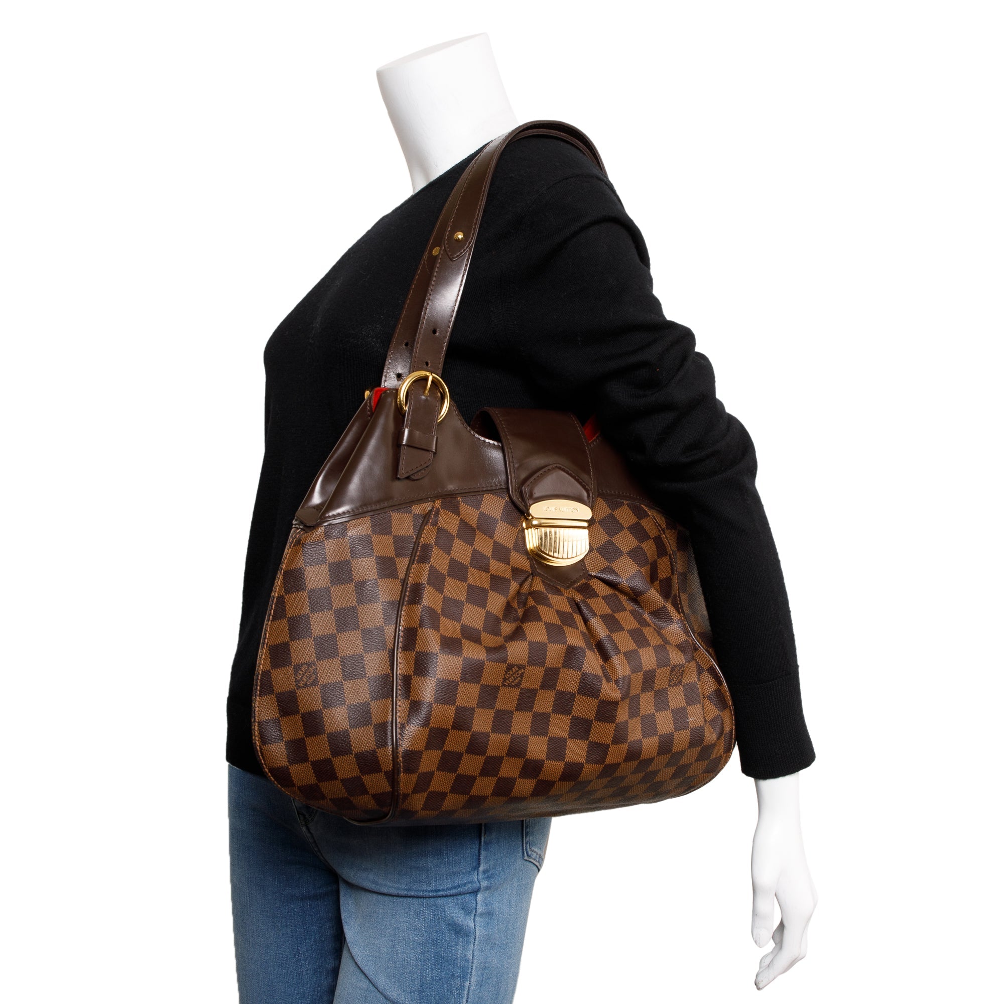 Louis Vuitton Damier Ebene Sistina GM