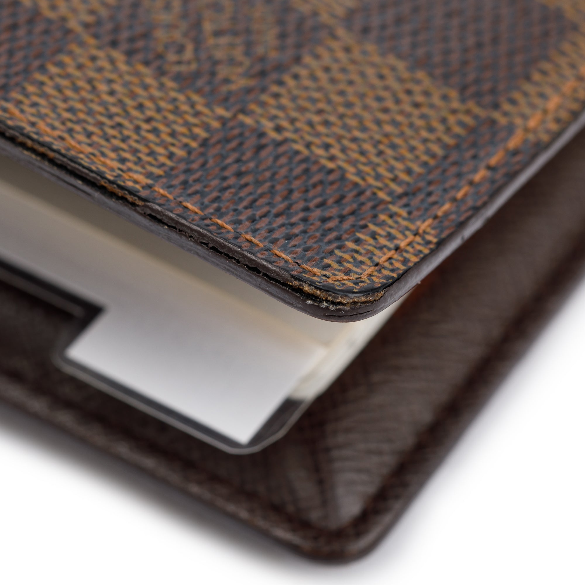 Louis Vuitton Damier Ebene Small Ring Agenda Cover