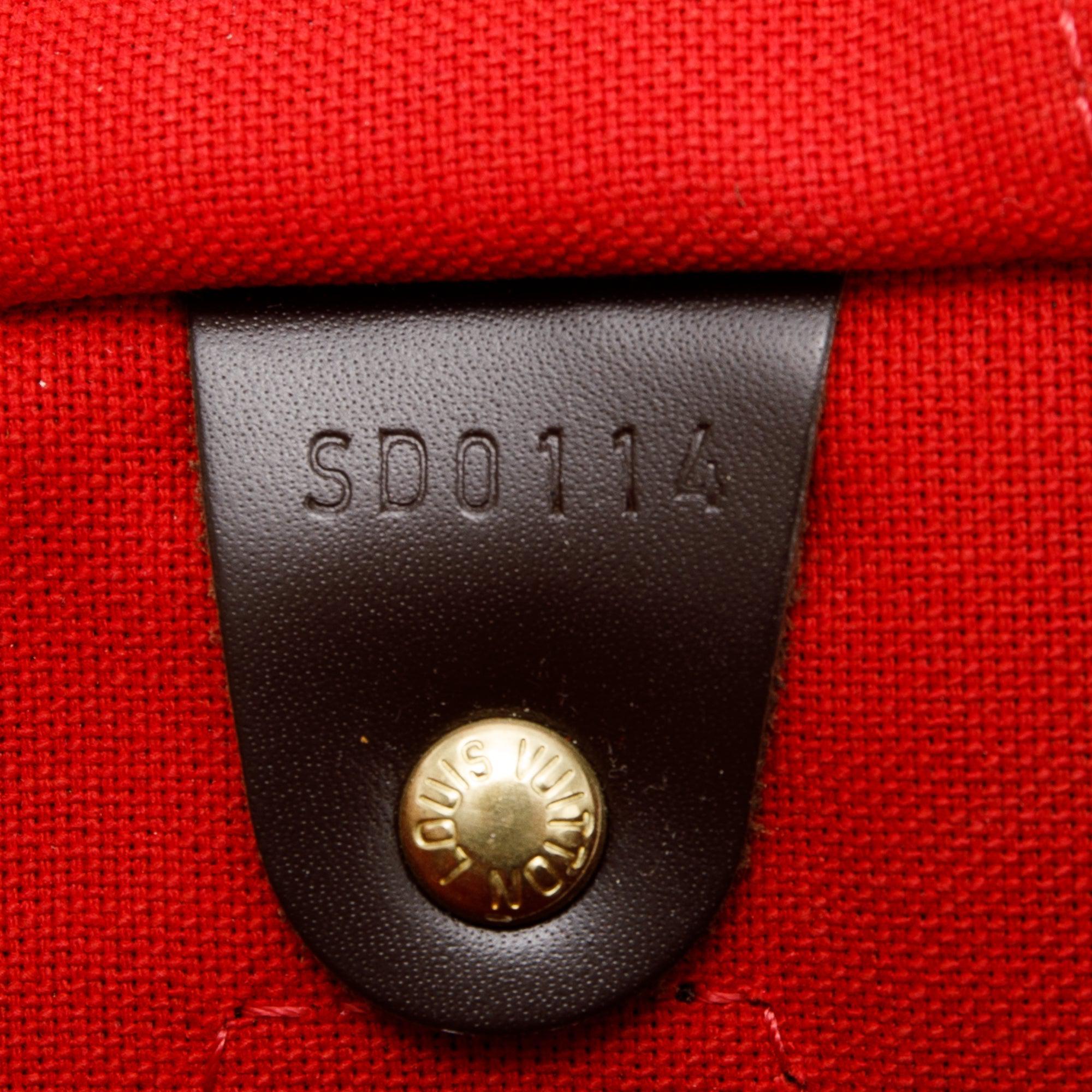 Louis Vuitton Damier Ebene Speedy 30