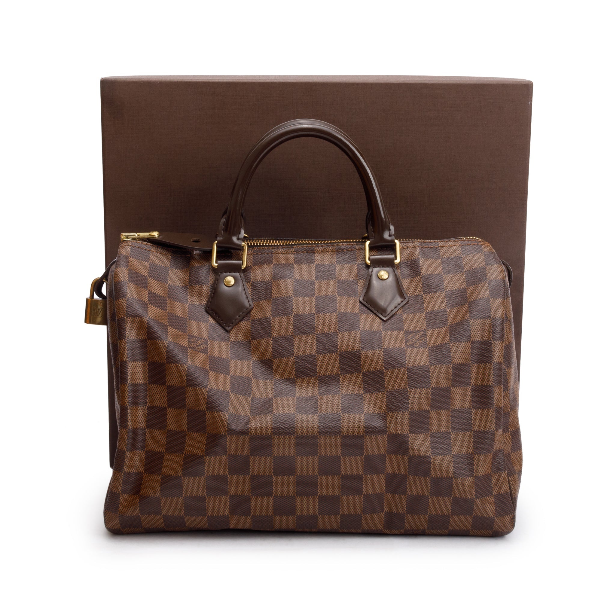 Louis Vuitton Damier Ebene Speedy 30 w/ Box