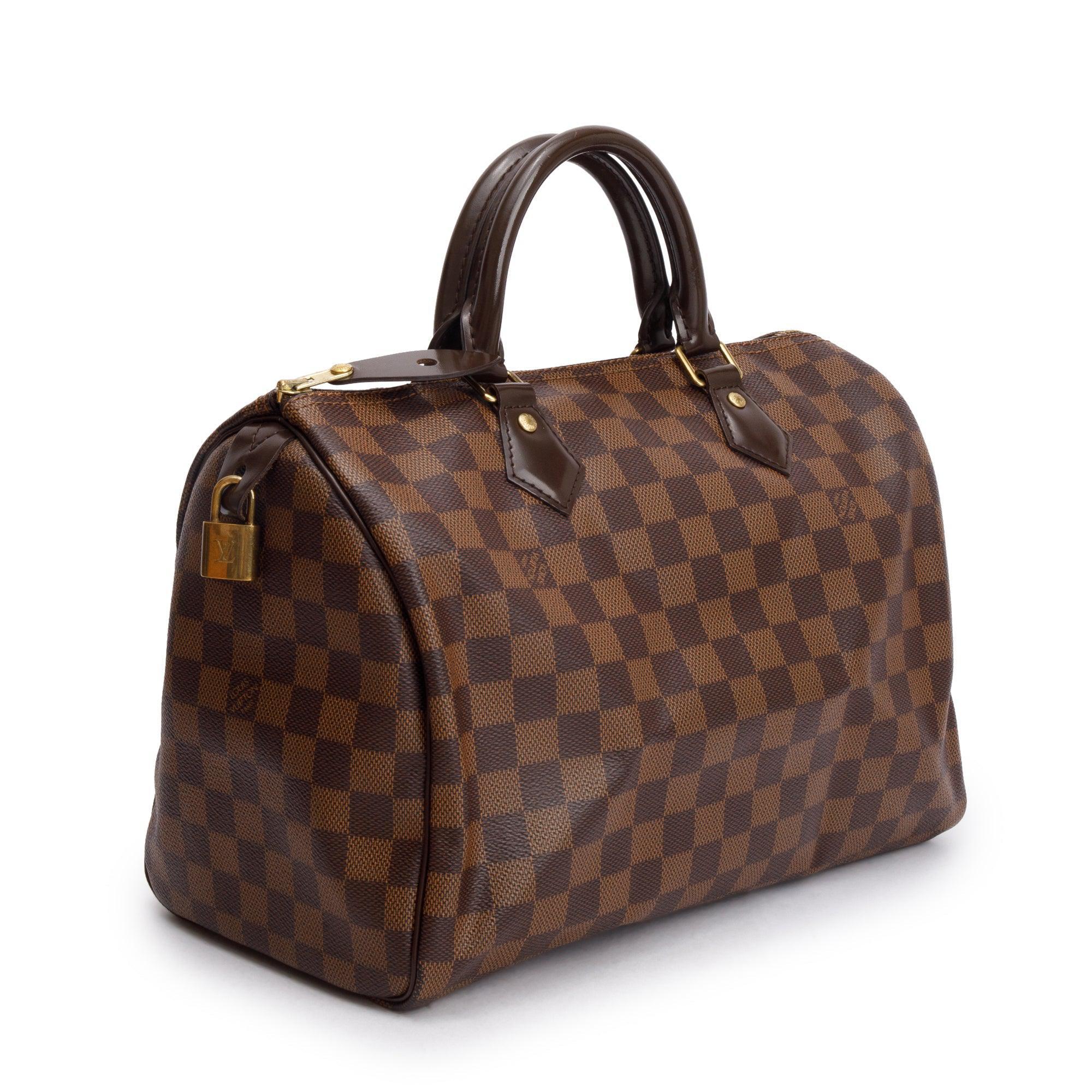 Louis Vuitton Damier Ebene Speedy 30 w/ Box